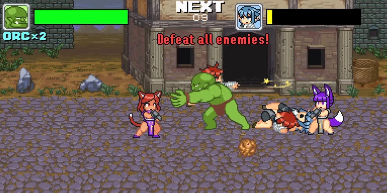 Monster Girl Conquest Records Battle Orc görsel 18