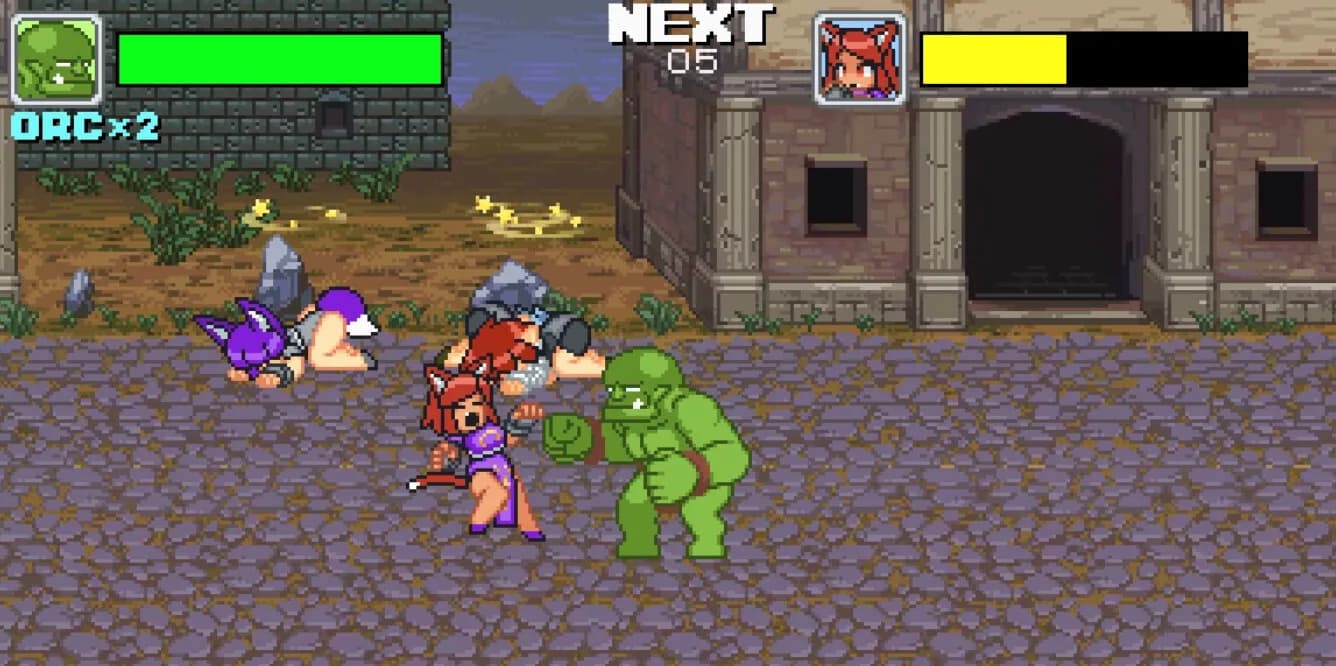 Monster Girl Conquest Records Battle Orc görsel 4