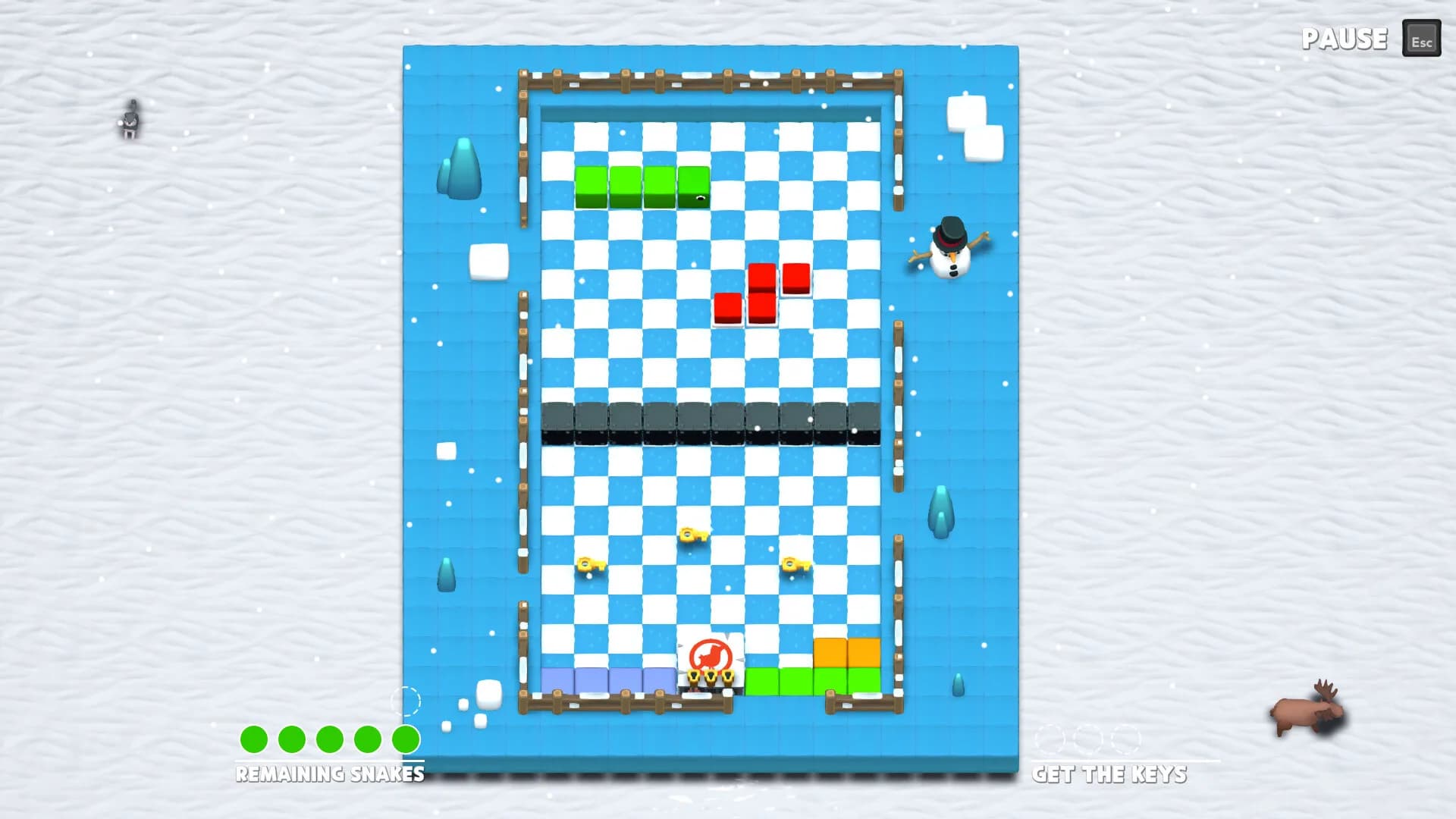 Snaketris: Rescue 'em all görsel 4
