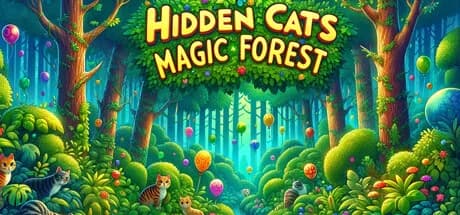 Hidden Cats: Magic Forest görsel 1