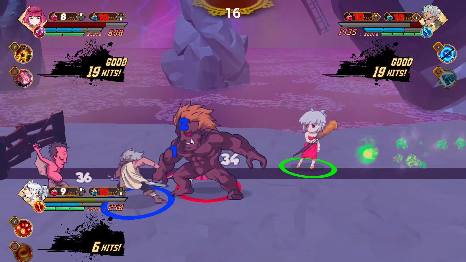 Unrivaled Heroes: 2.5D Brawler görsel 4