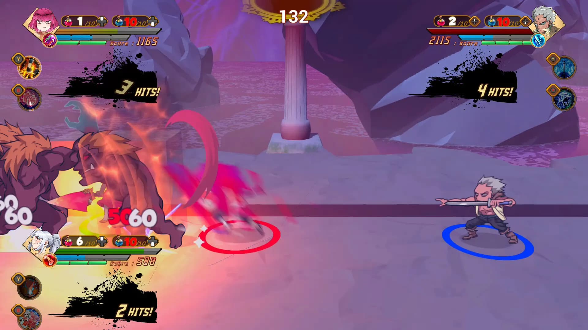 Unrivaled Heroes: 2.5D Brawler görsel 6