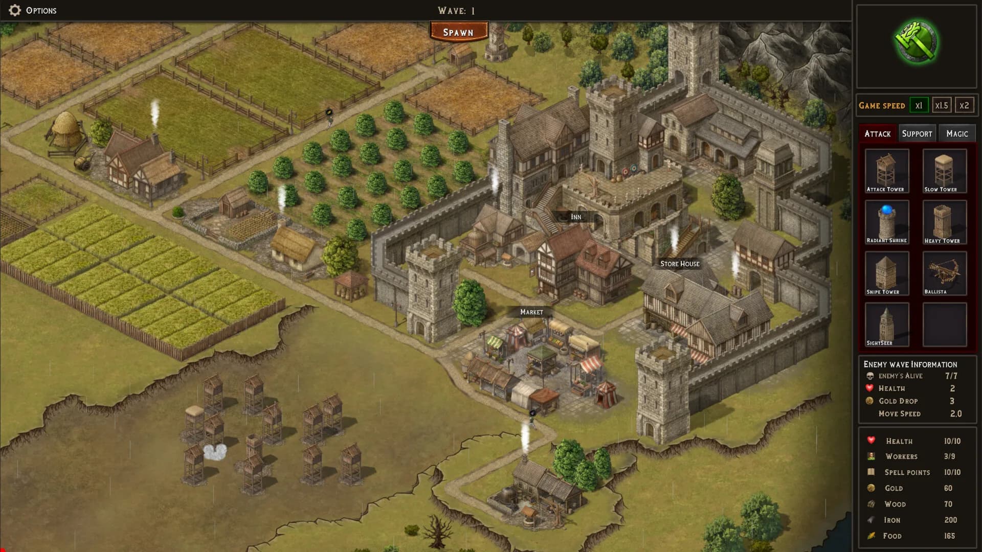 ThroneForge - The Fortress War görsel 5