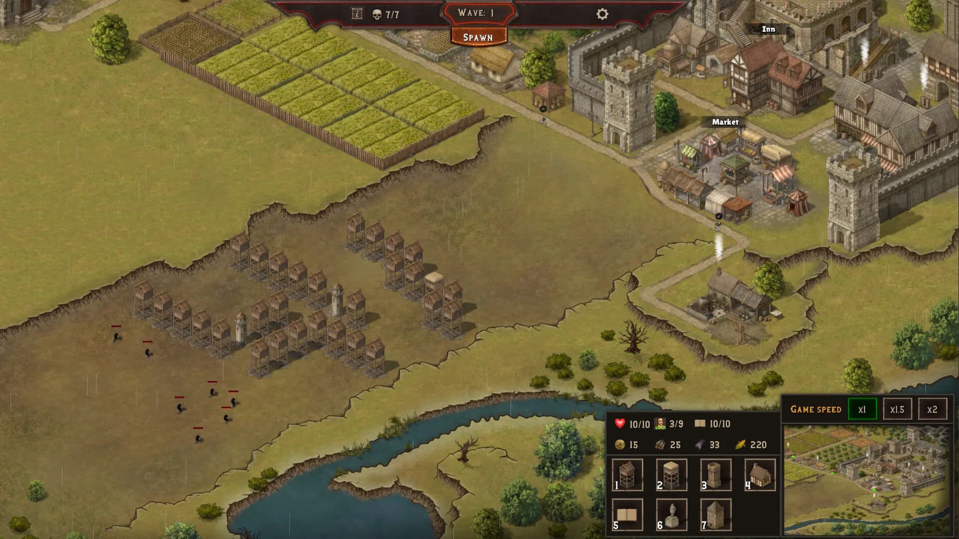 ThroneForge - The Fortress War görsel 7