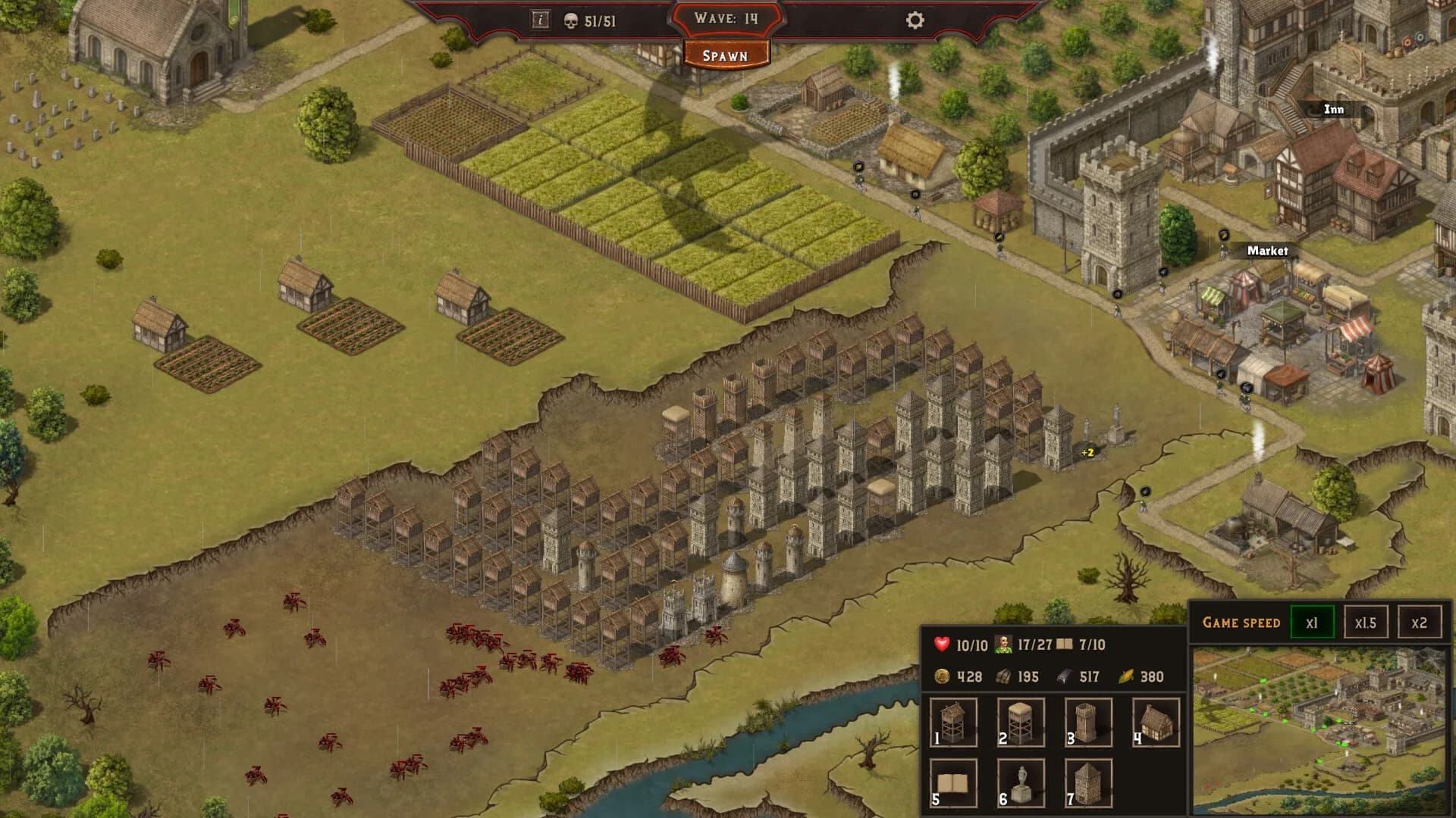 ThroneForge - The Fortress War görsel 8