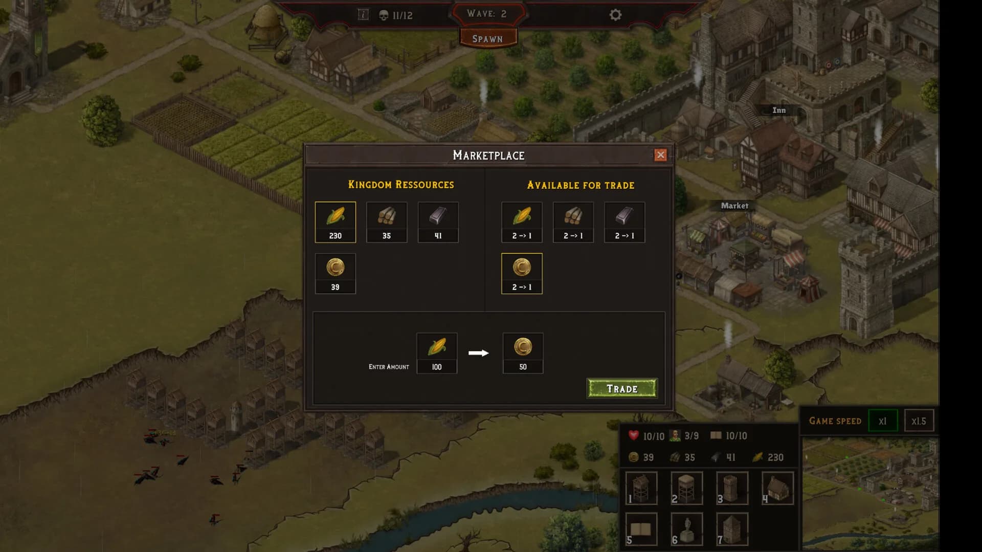 ThroneForge - The Fortress War görsel 10