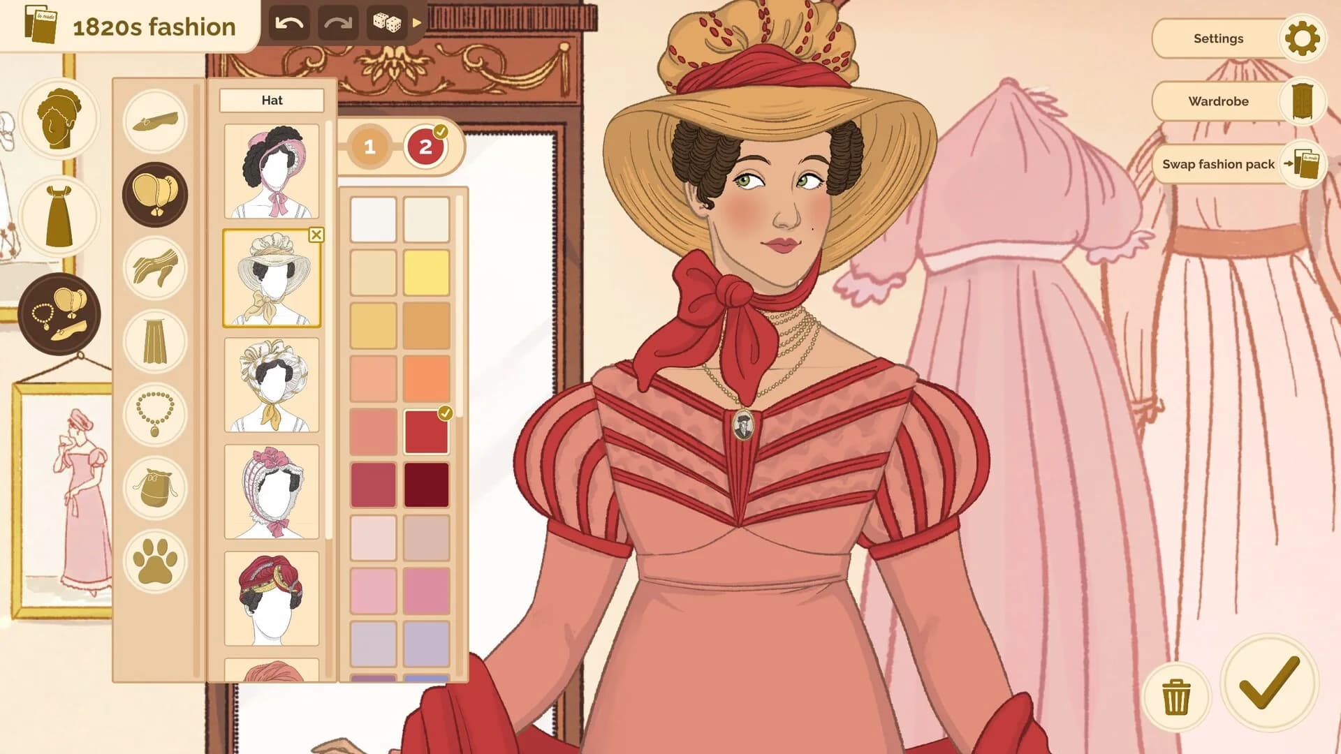 Historical Fashion Dress Up görsel 3