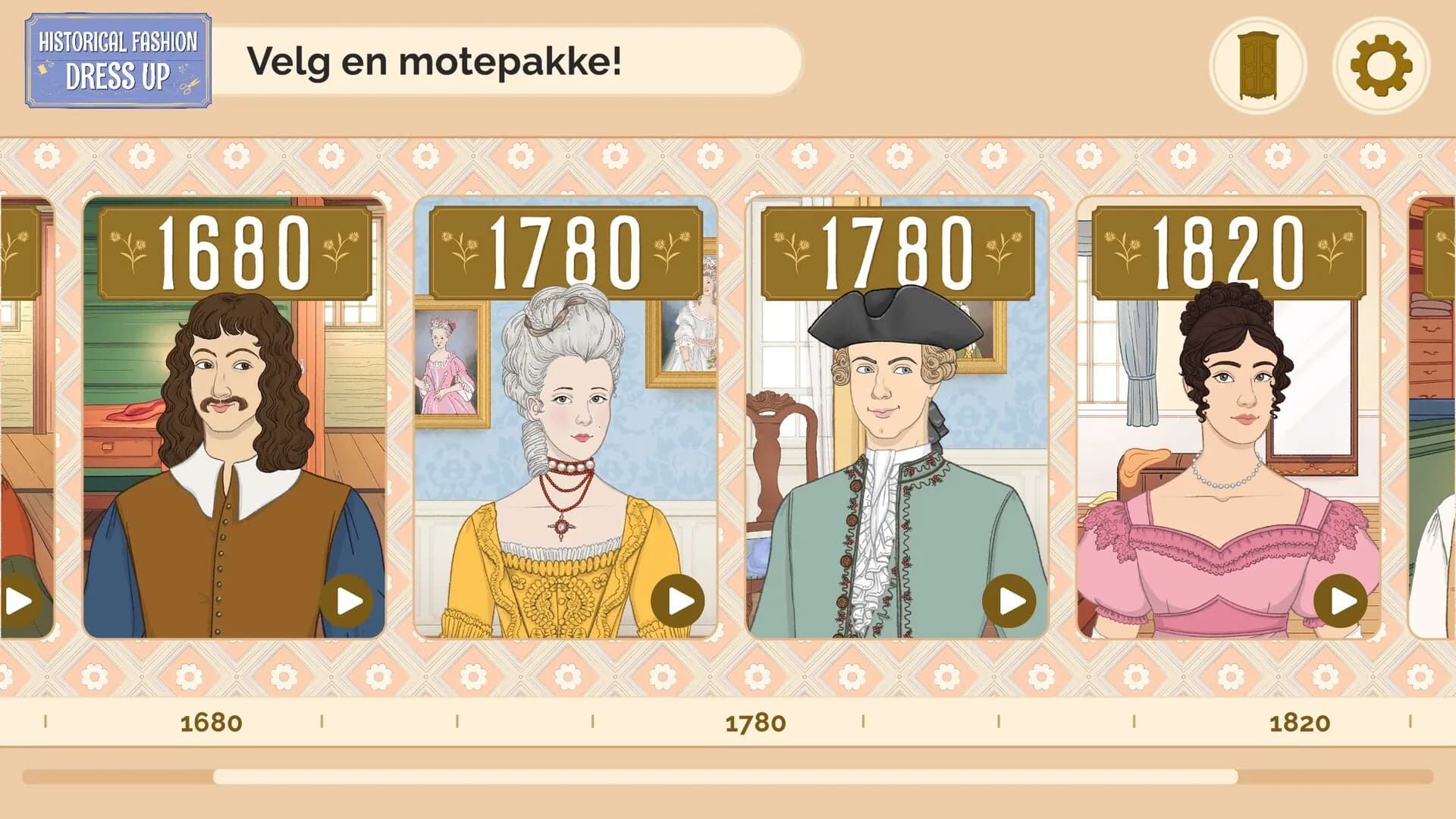 Historical Fashion Dress Up görsel 4