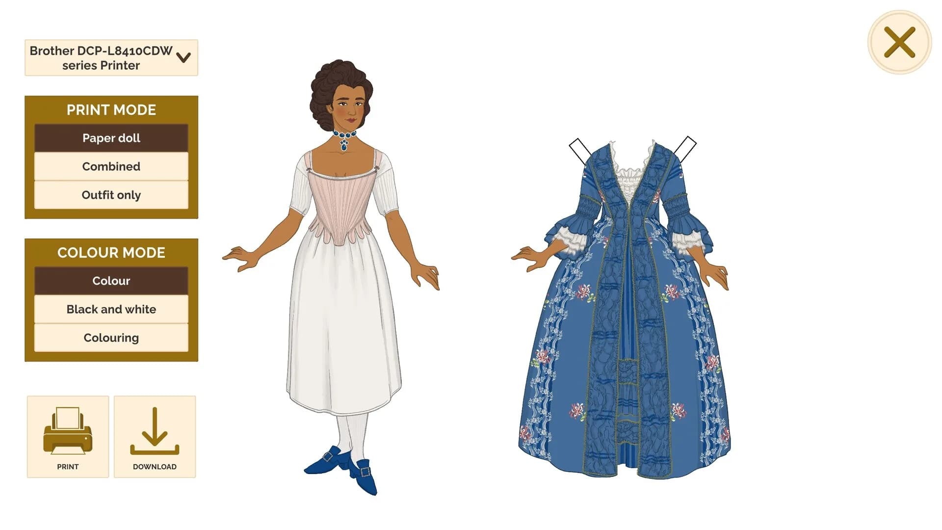 Historical Fashion Dress Up görsel 6