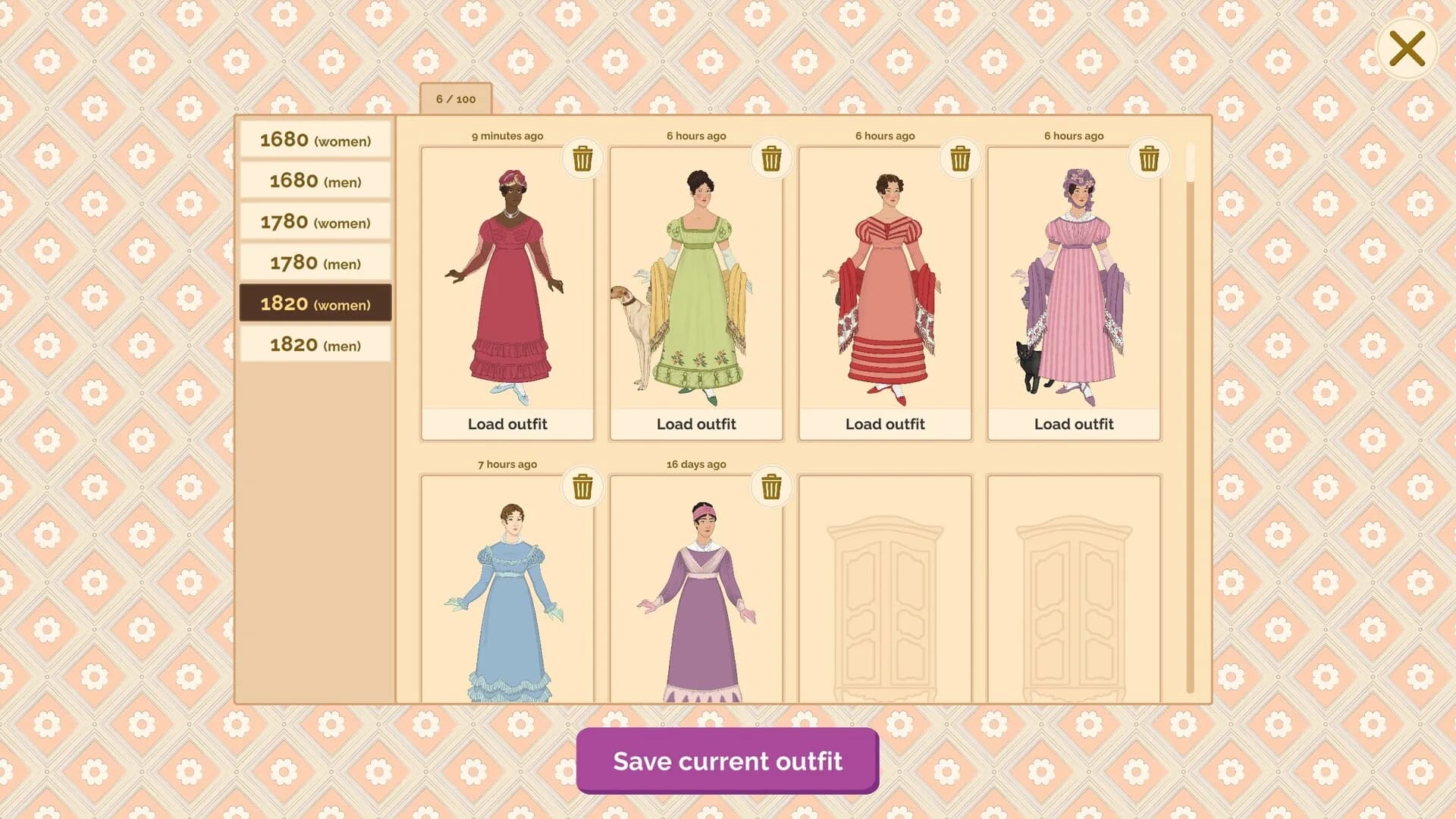 Historical Fashion Dress Up görsel 9
