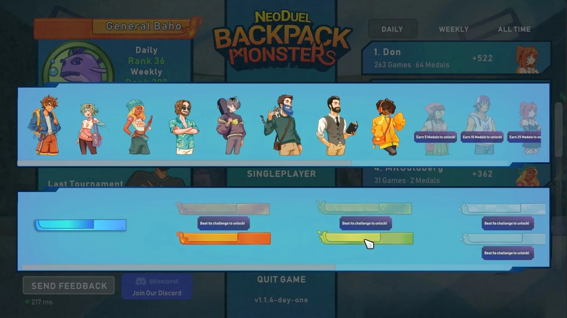 NEODUEL: Backpack Monsters görsel 6