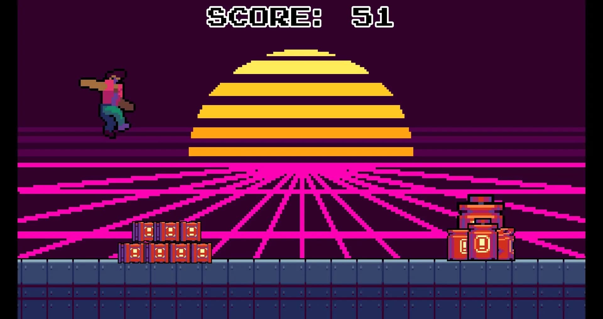 Synthwave Runner görsel 3