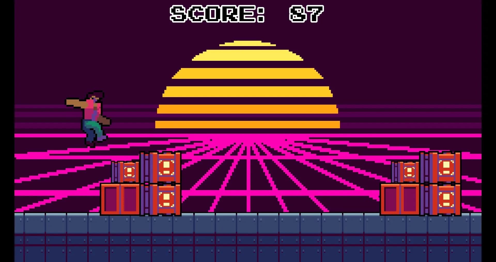 Synthwave Runner görsel 4