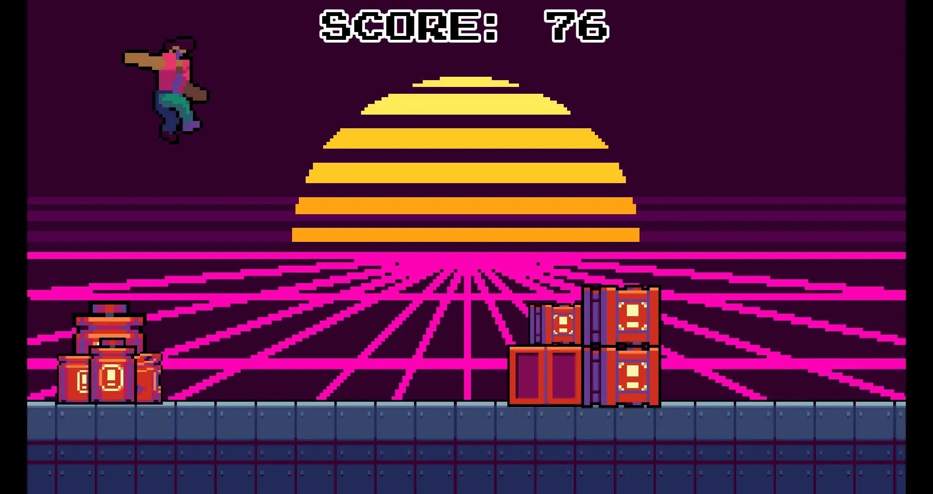 Synthwave Runner görsel 5