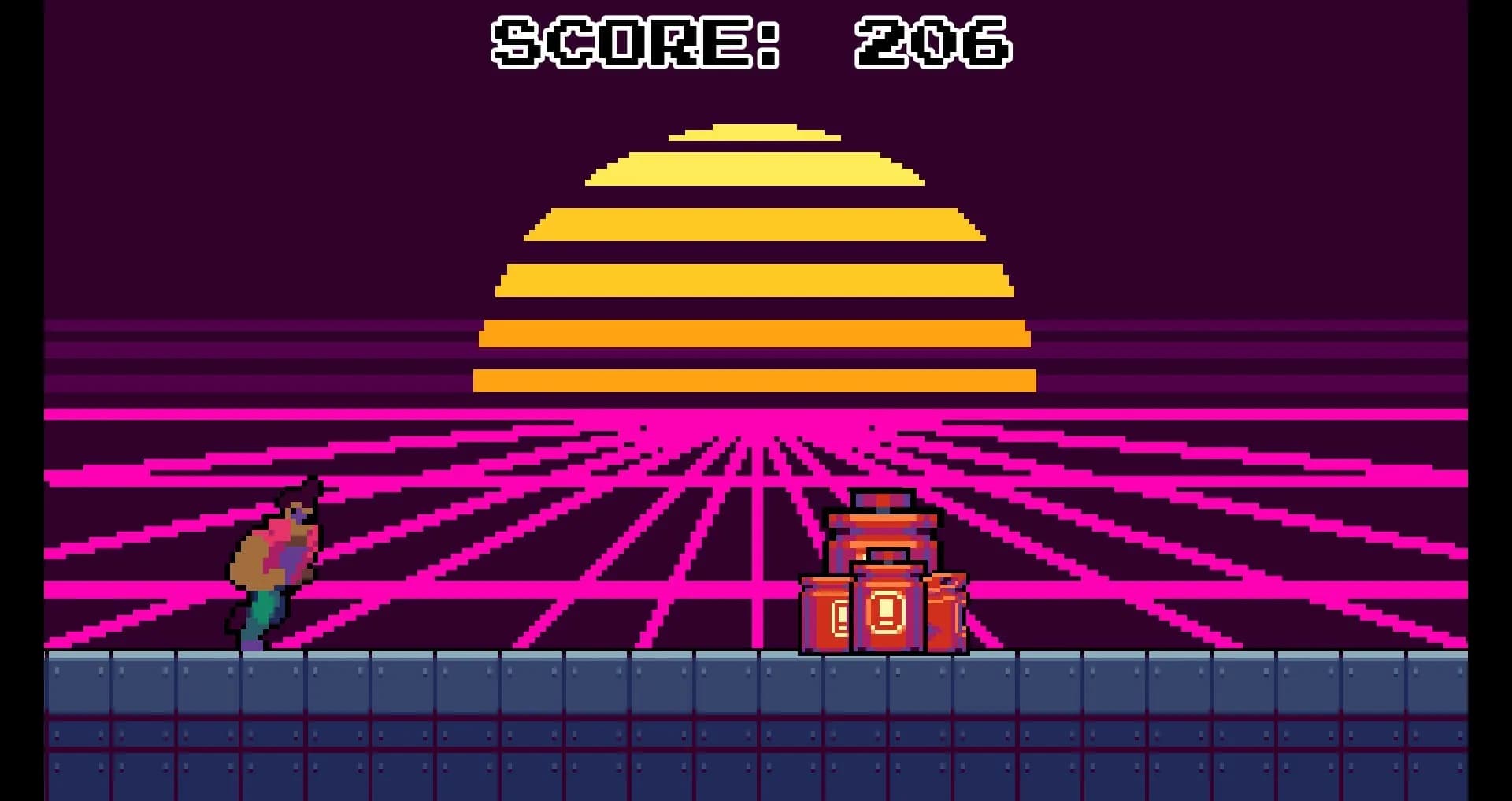 Synthwave Runner görsel 6