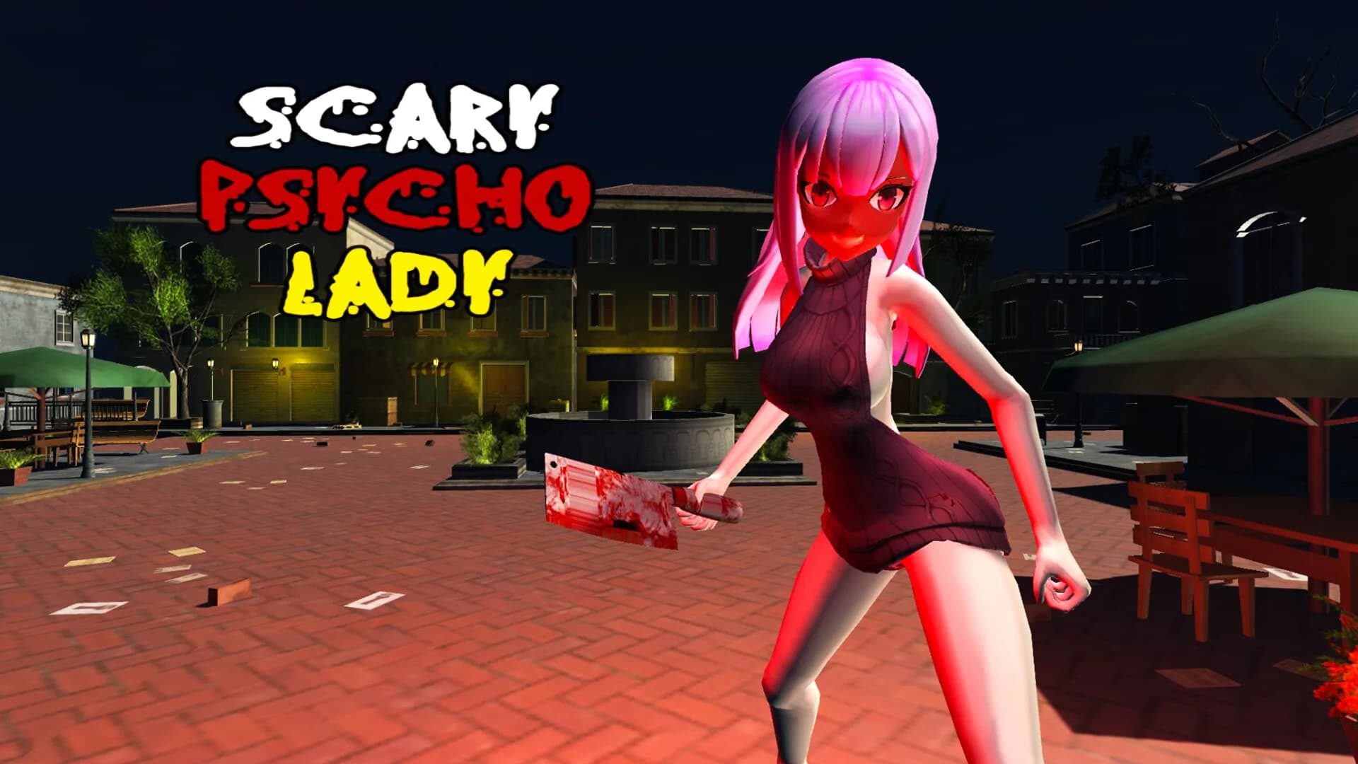 Scary Psycho Lady Simulator görsel 2