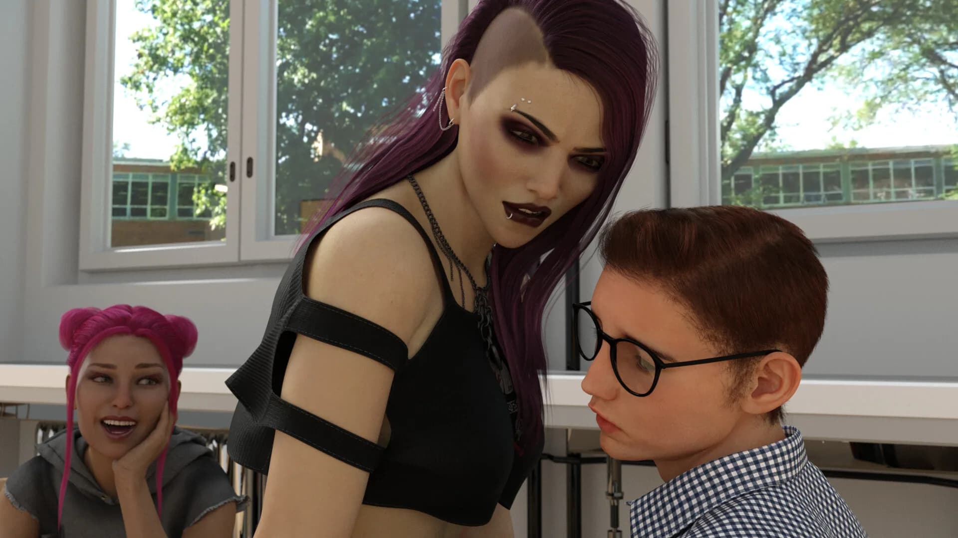 Futanari College - Episode 1 [18+] 🍓 🤓 görsel 5