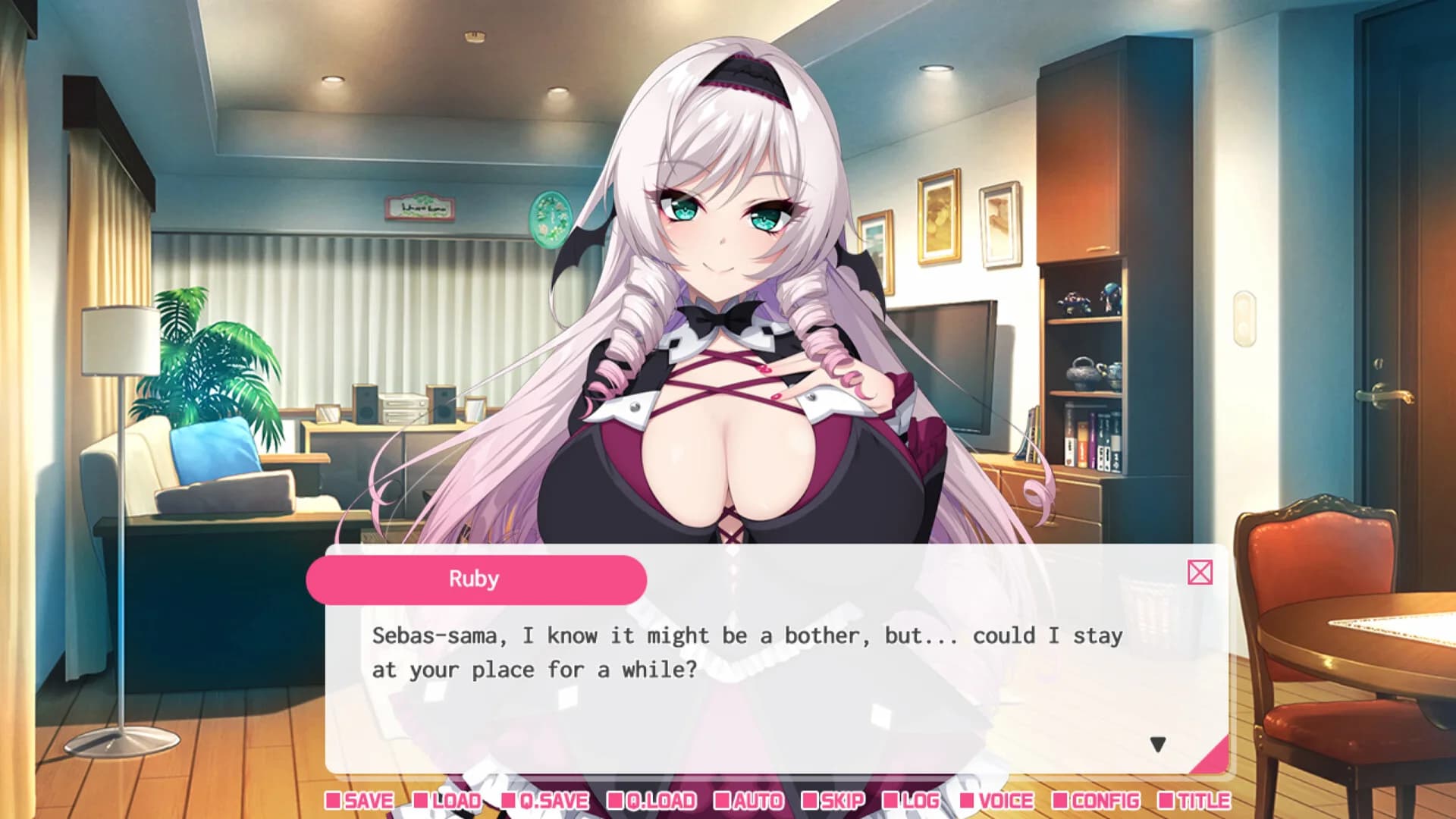 My oshi vtuber jumped through the screen and now we're living together: I want to make a contract with the lady vampire görsel 5