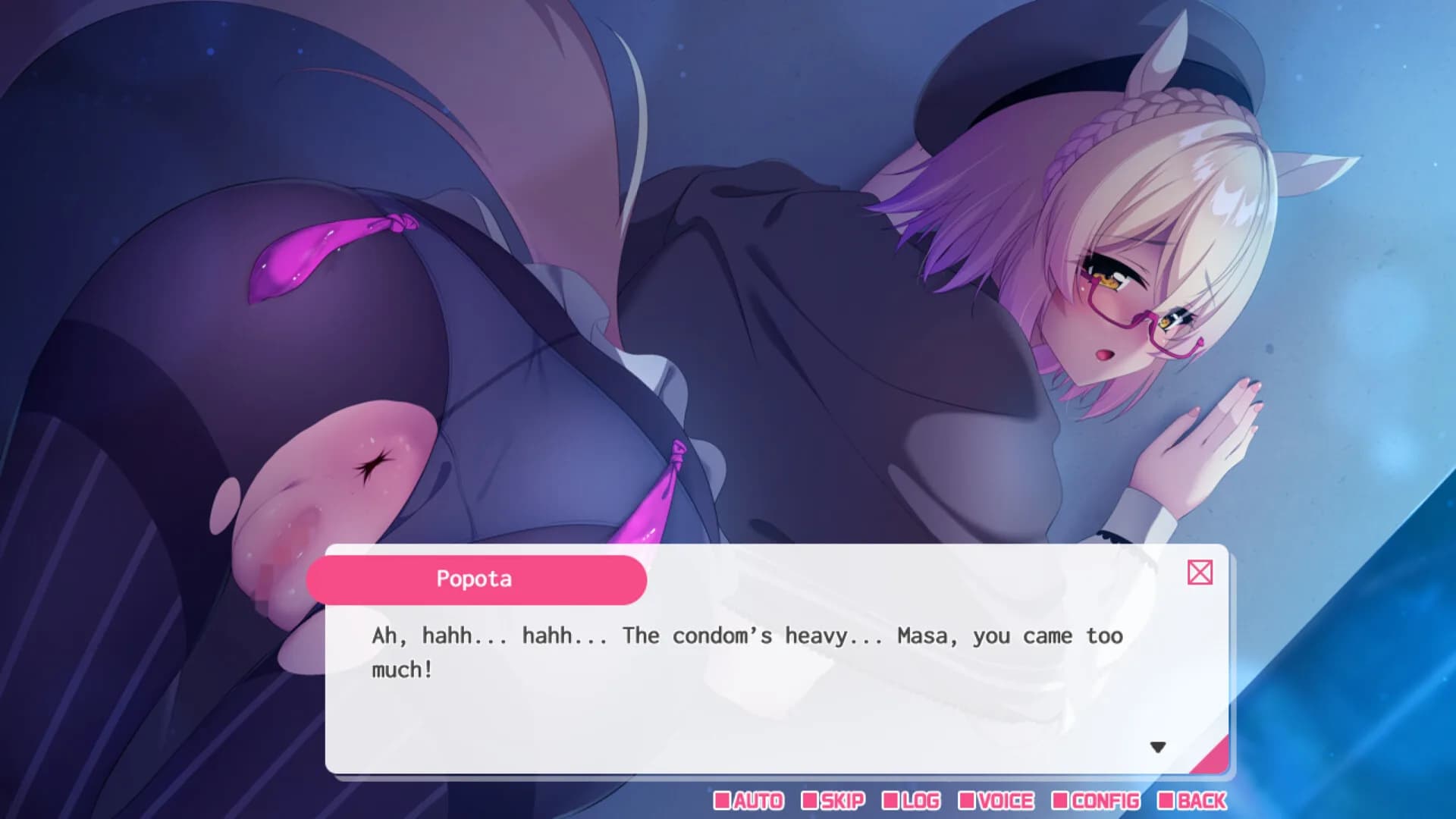 My oshi vtuber jumped through the screen and now we're living together: Chill and vibey beast girl game streamer görsel 10