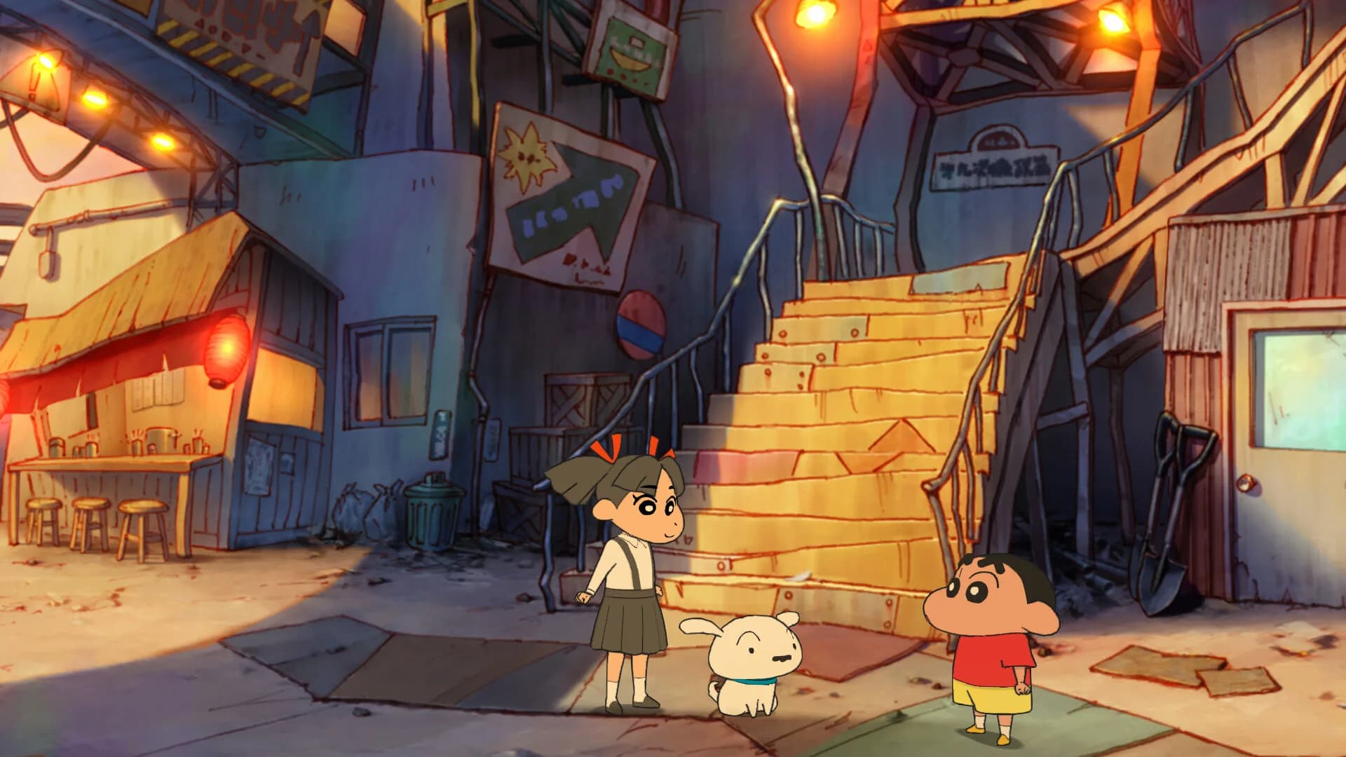 Shin chan: Shiro and the Coal Town görsel 14