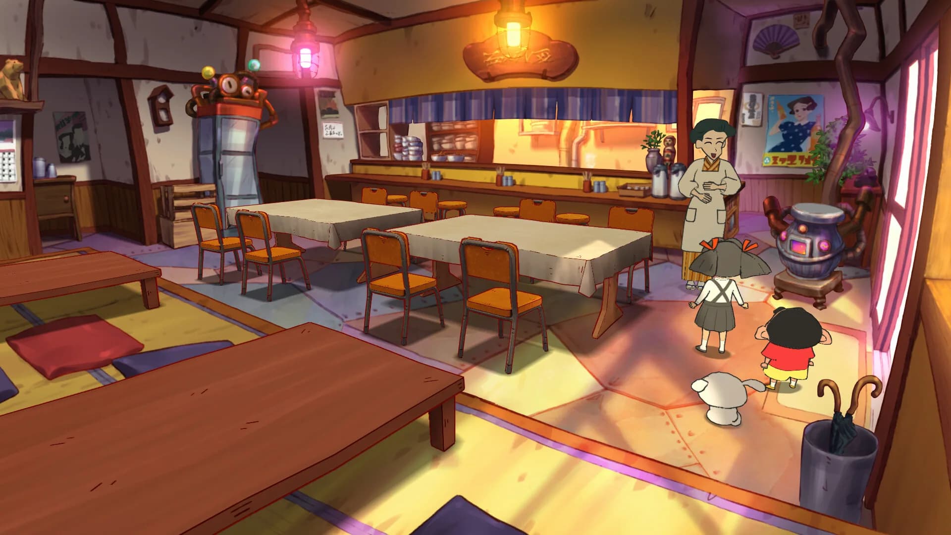 Shin chan: Shiro and the Coal Town görsel 15