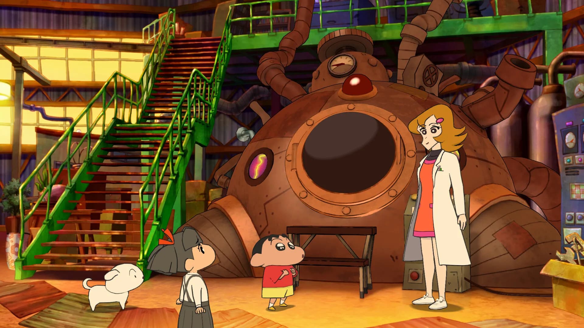 Shin chan: Shiro and the Coal Town görsel 18