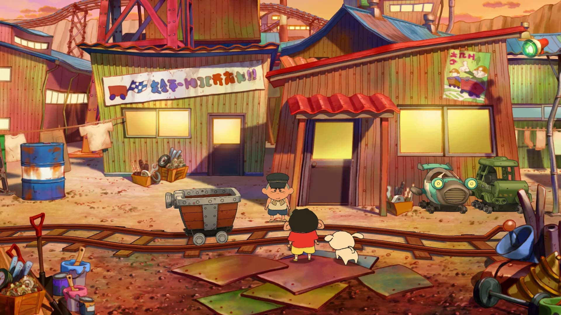 Shin chan: Shiro and the Coal Town görsel 23