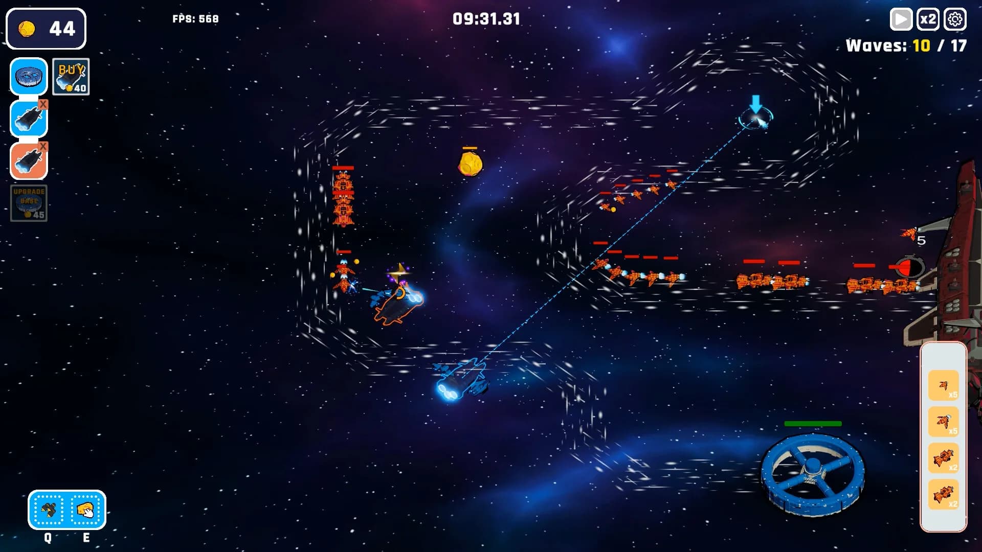 Space Cheese Defenders görsel 4