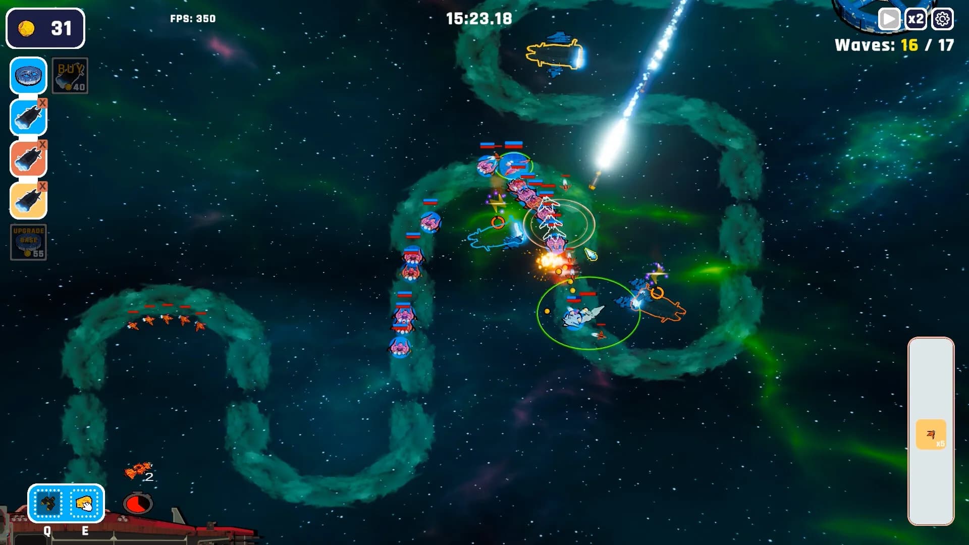 Space Cheese Defenders görsel 5