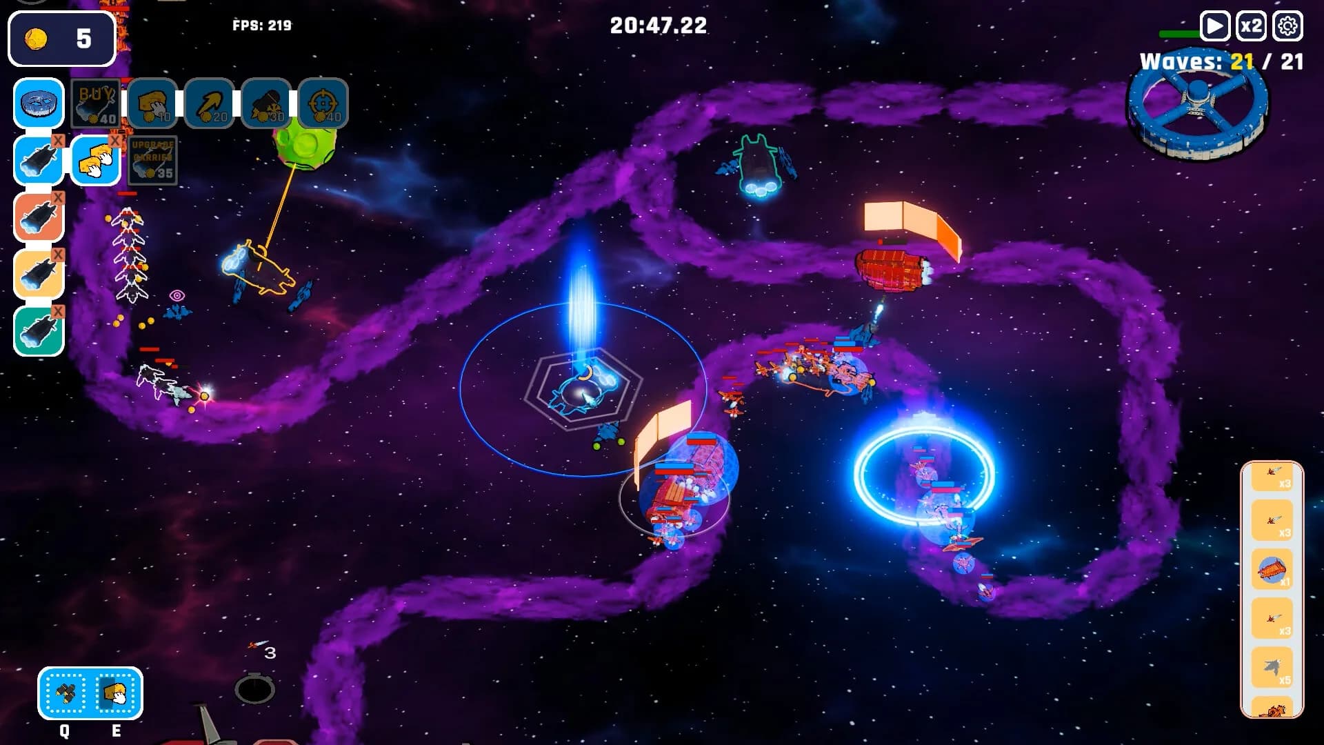 Space Cheese Defenders görsel 6