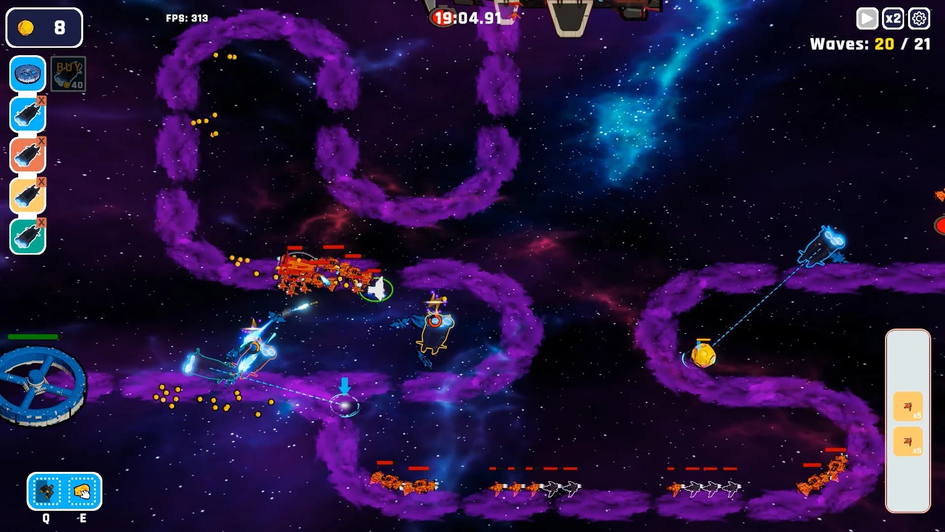 Space Cheese Defenders görsel 7