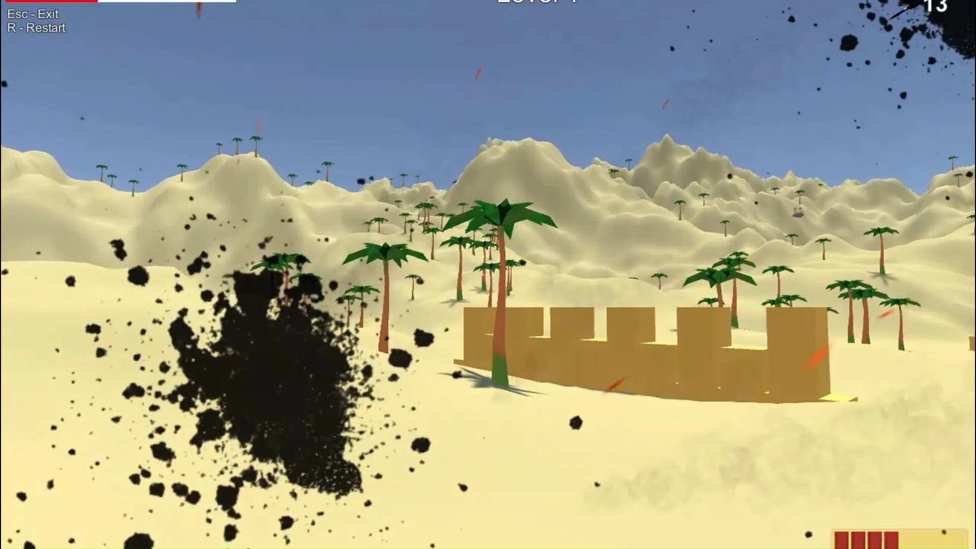 Toucan Rampage: Sandstorm Shooter görsel 2