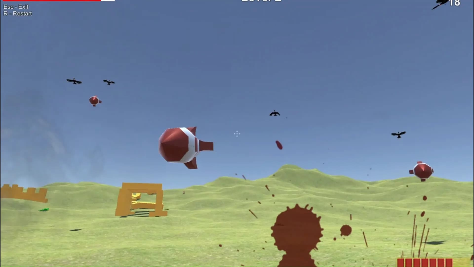 Toucan Rampage: Sandstorm Shooter görsel 3