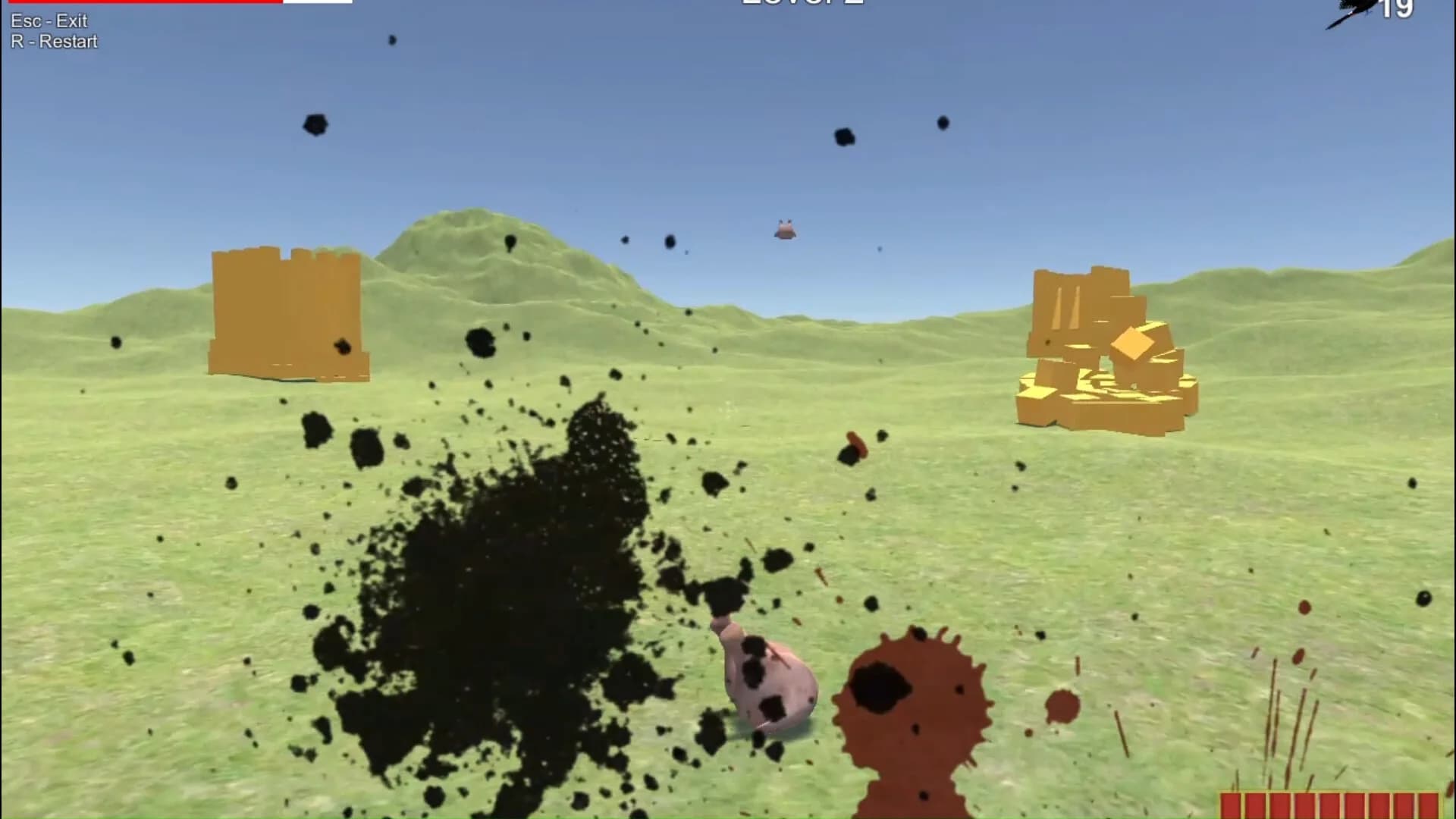 Toucan Rampage: Sandstorm Shooter görsel 6
