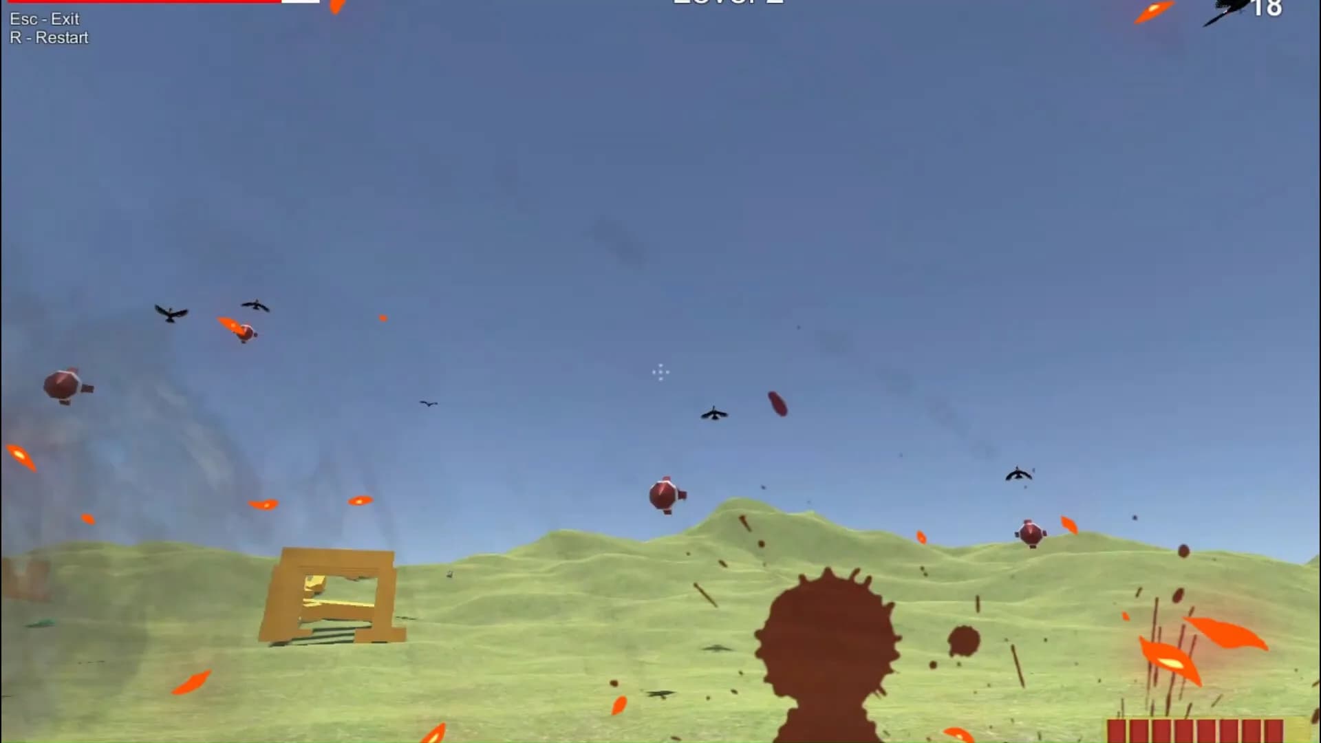 Toucan Rampage: Sandstorm Shooter görsel 7
