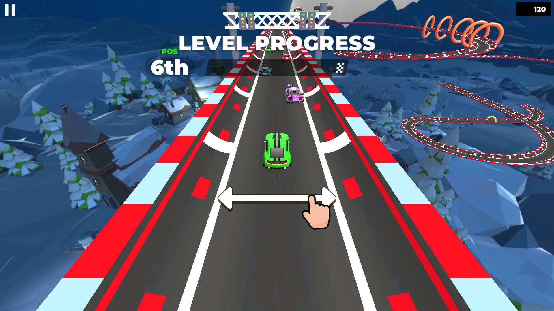 Skyline Sprint: Turbo Tracks görsel 9