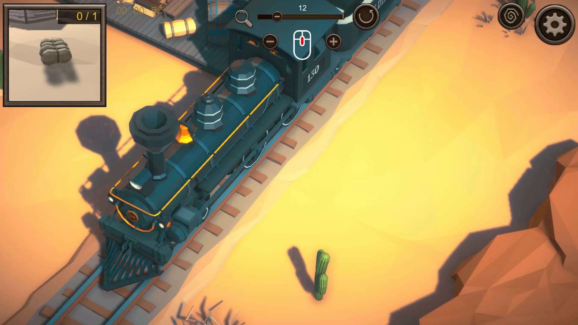 Hidden Western Top-Down 3D görsel 3