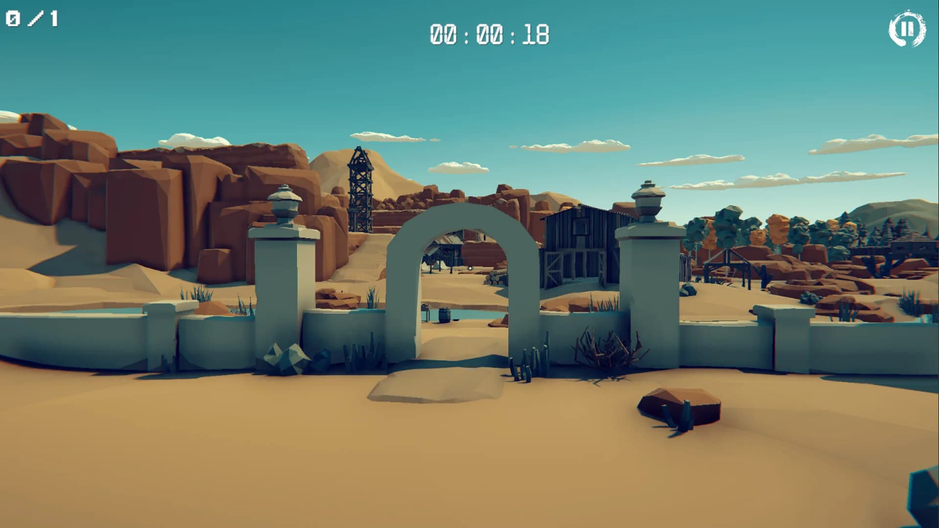 3D PUZZLE - Wild West görsel 2