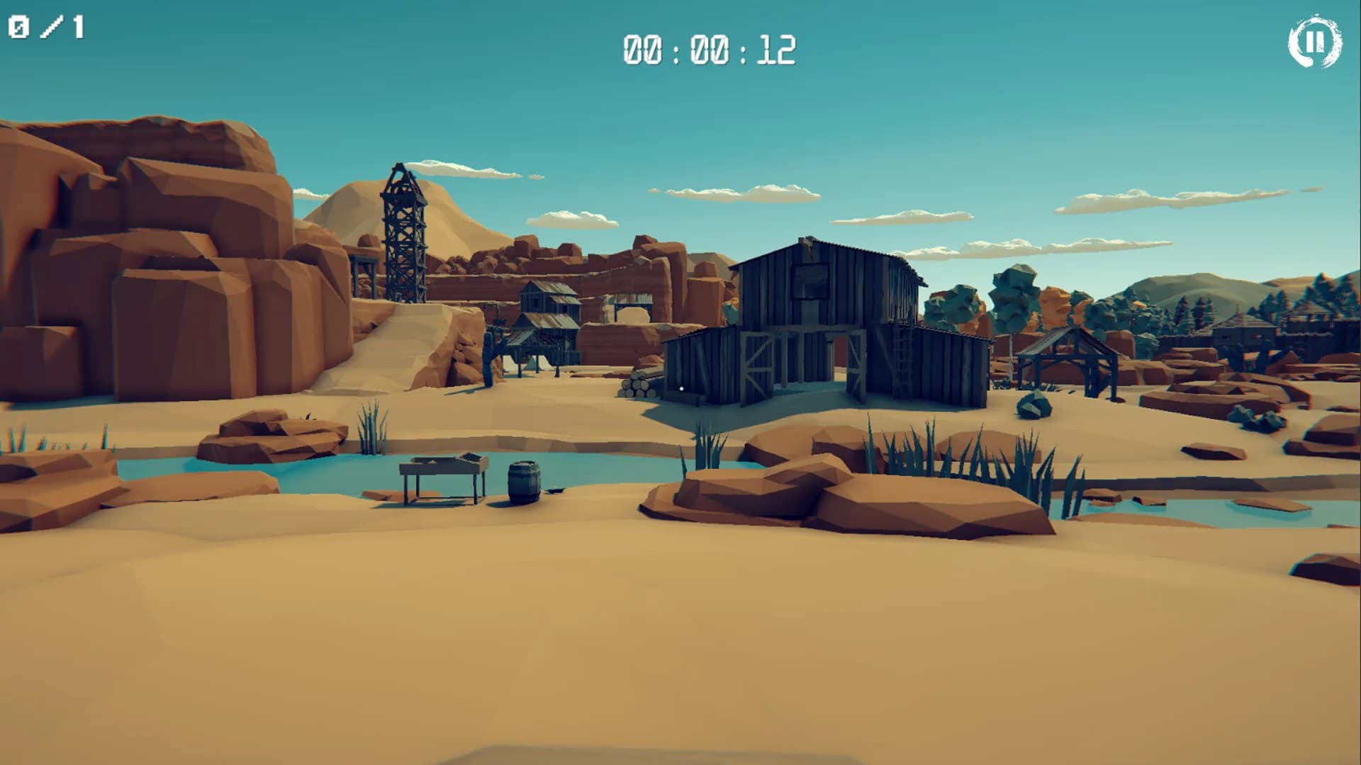 3D PUZZLE - Wild West görsel 5