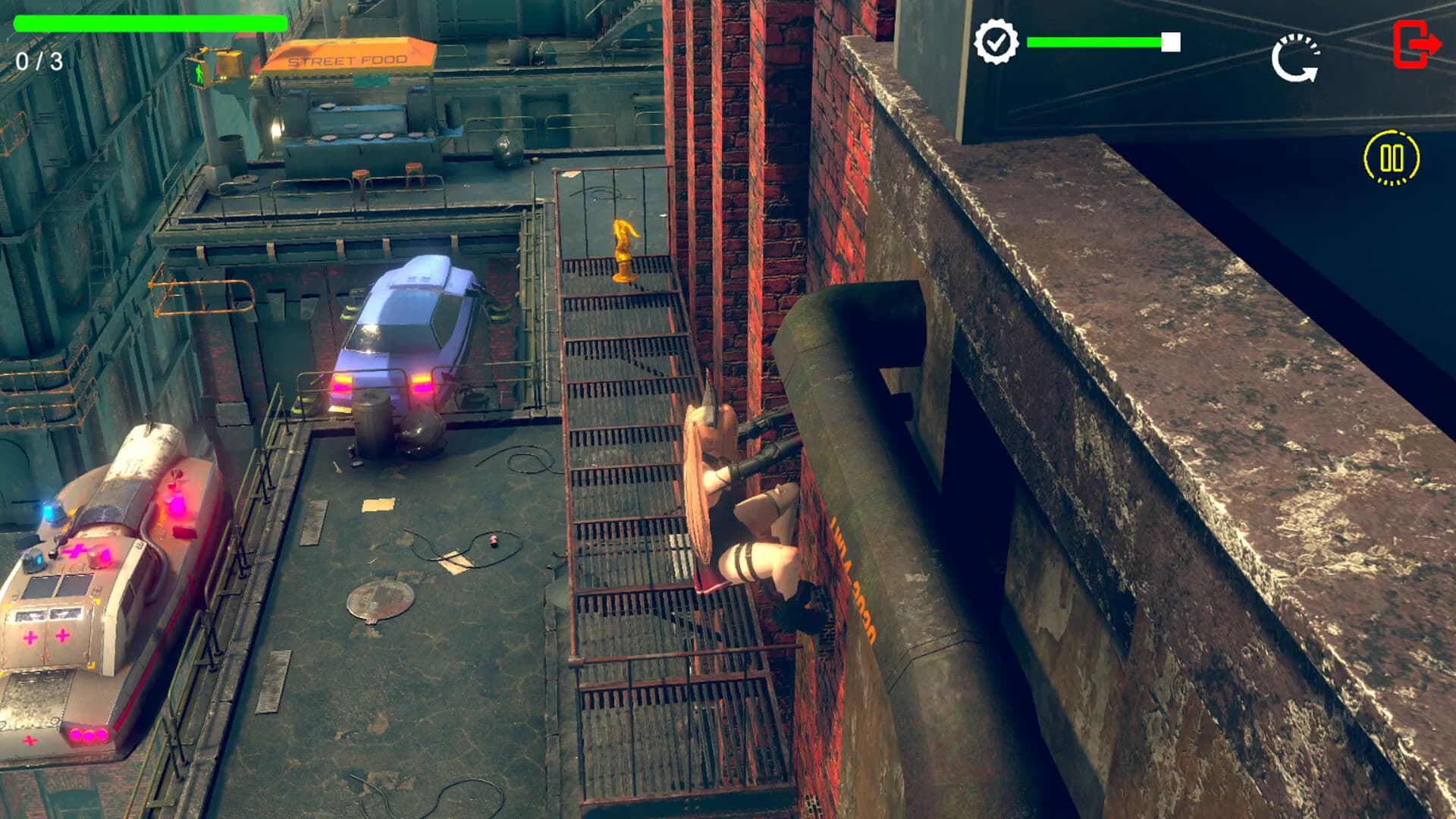 Climb Challenge - Find Items Cyberpunk görsel 3