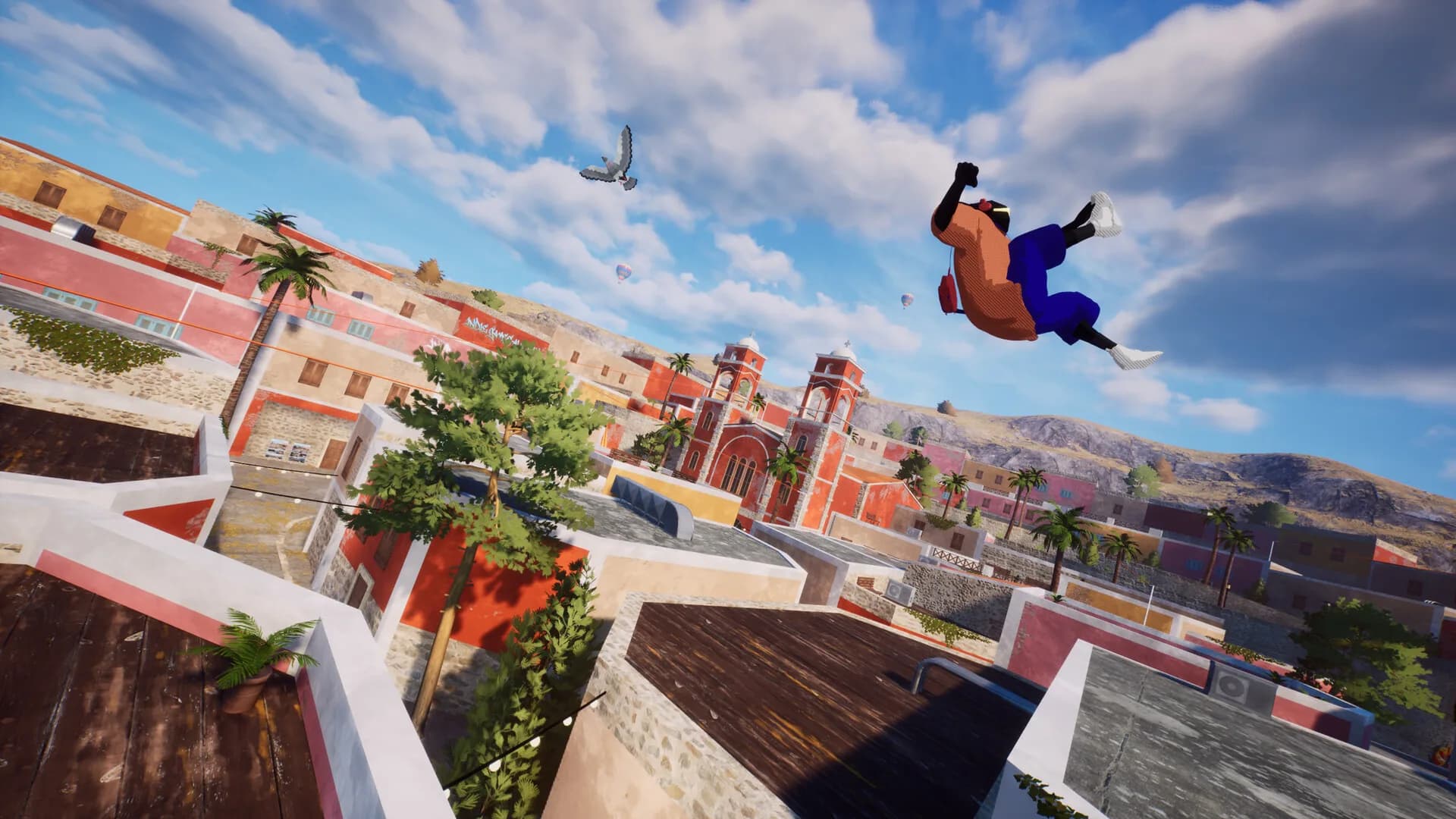 Rooftops & Alleys: The Parkour Game görsel 2