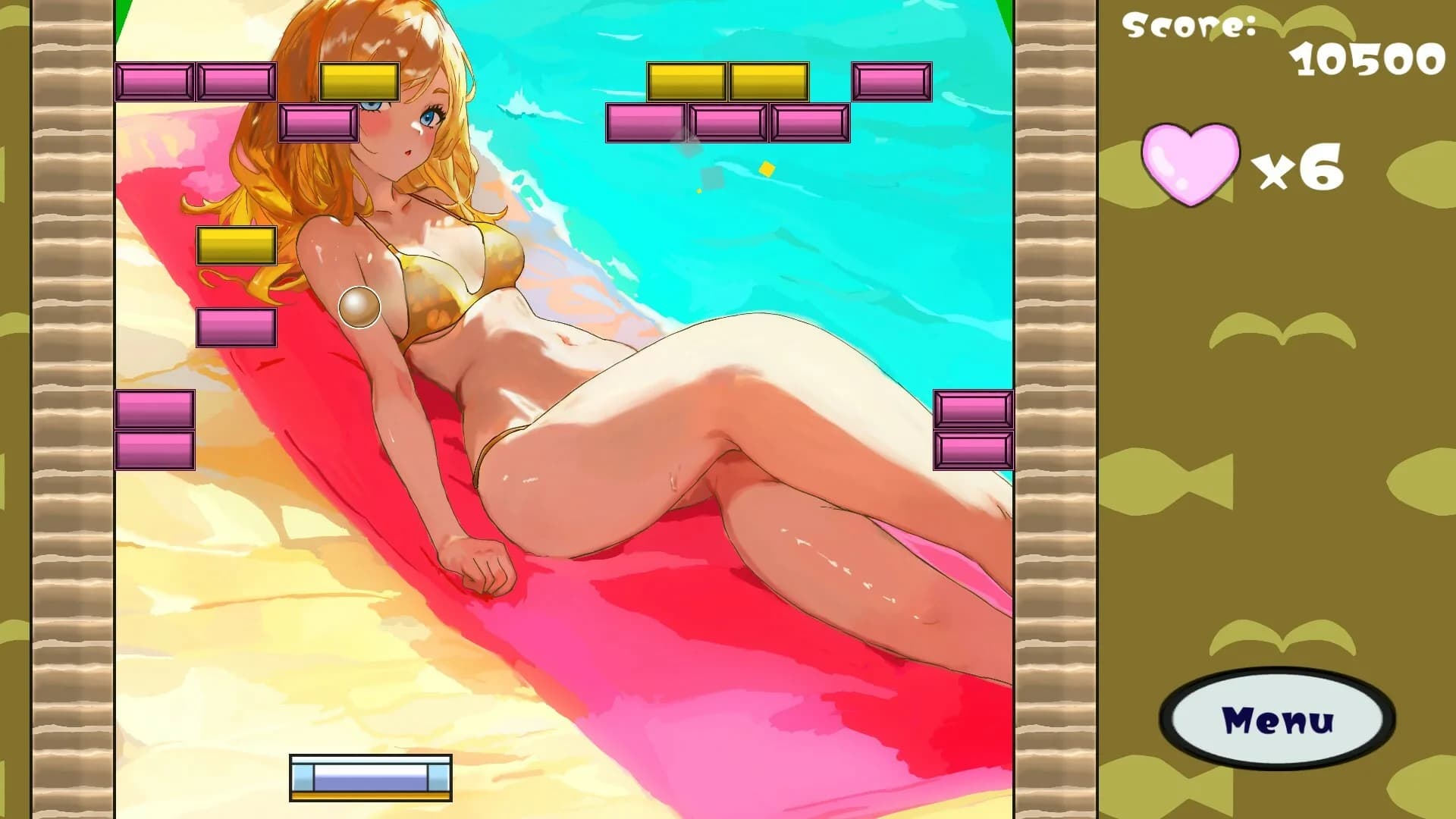 Beach Girl Block Crush!! görsel 3