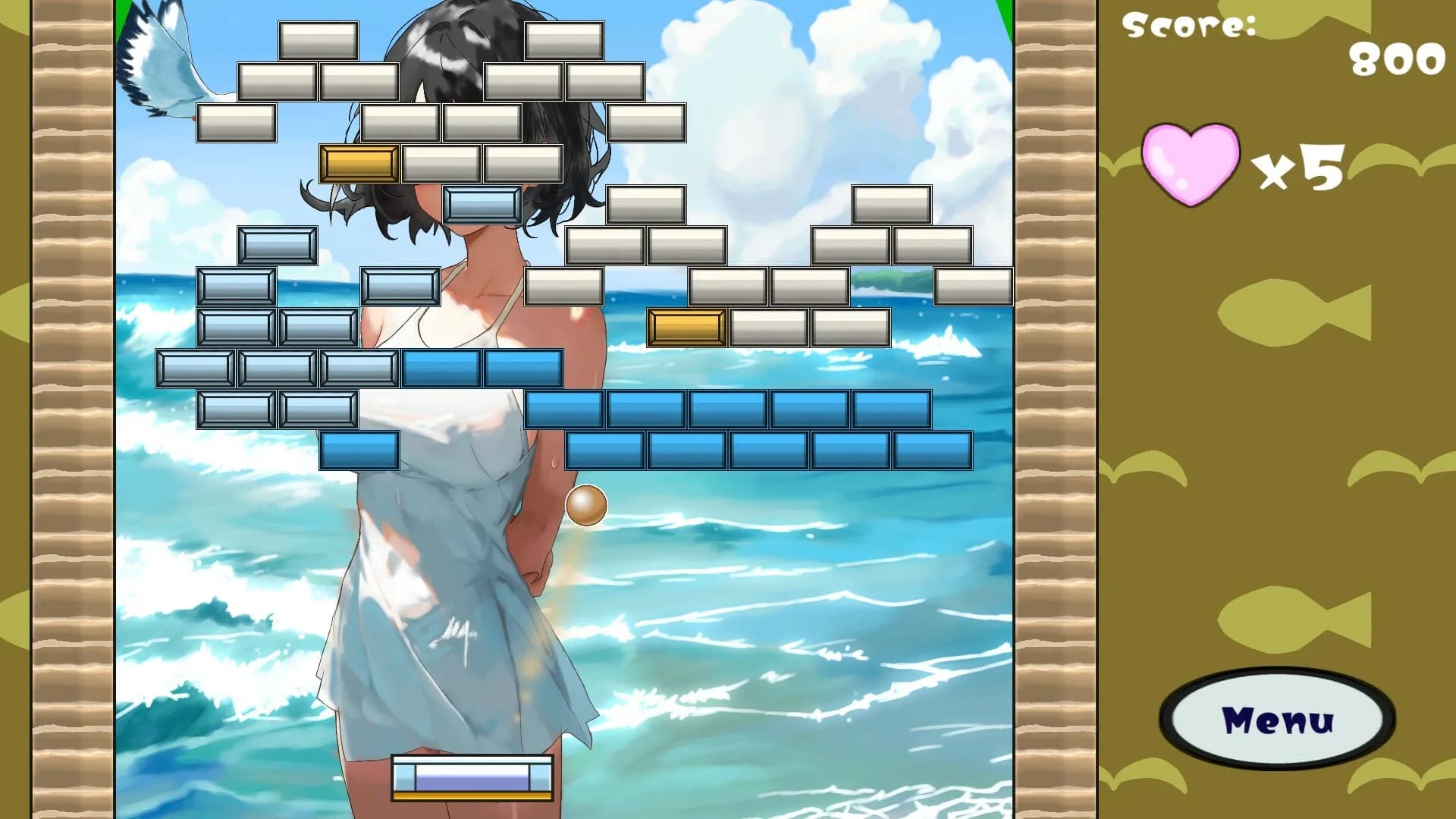 Beach Girl Block Crush!! görsel 6