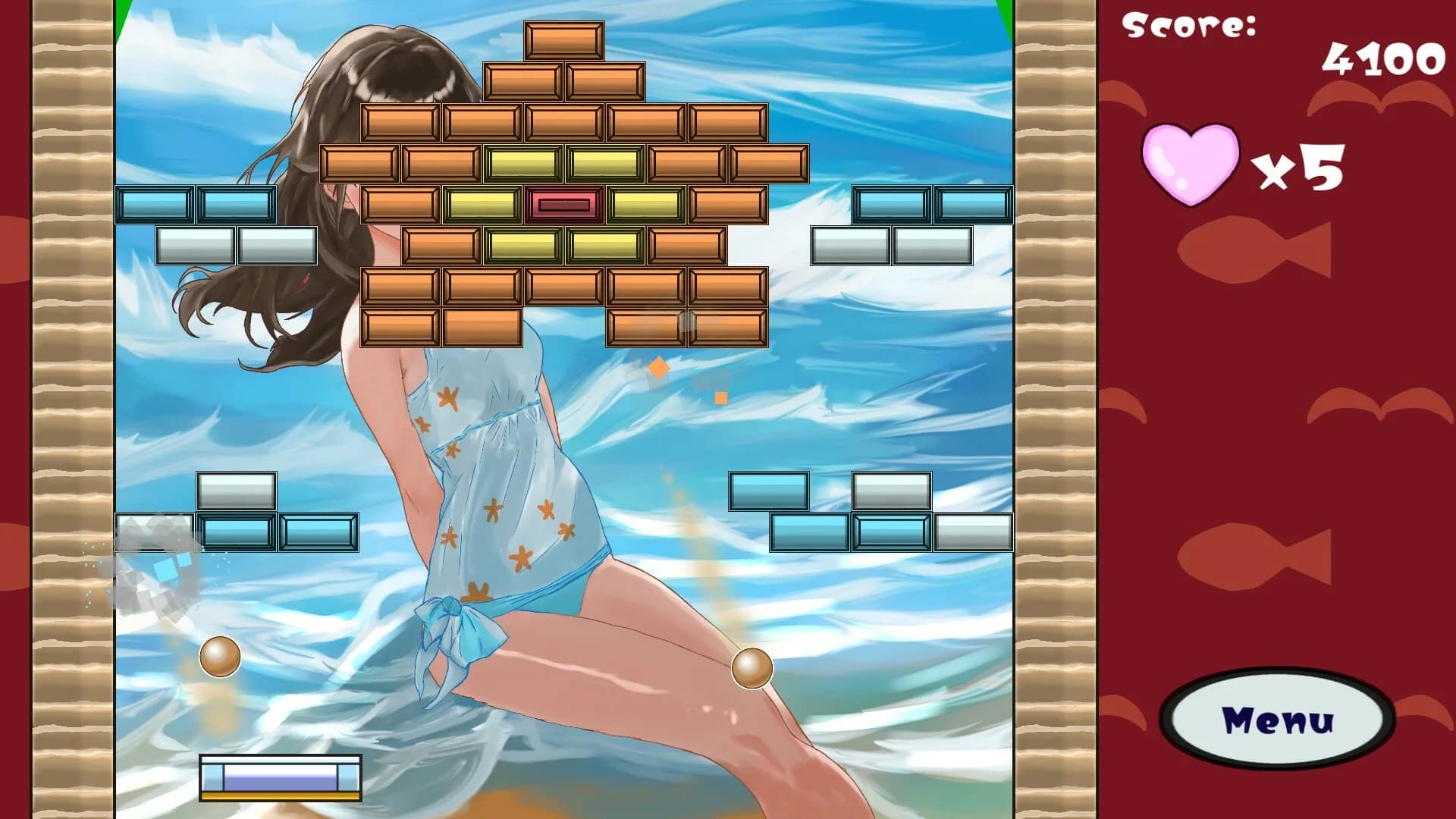 Beach Girl Block Crush!! görsel 7