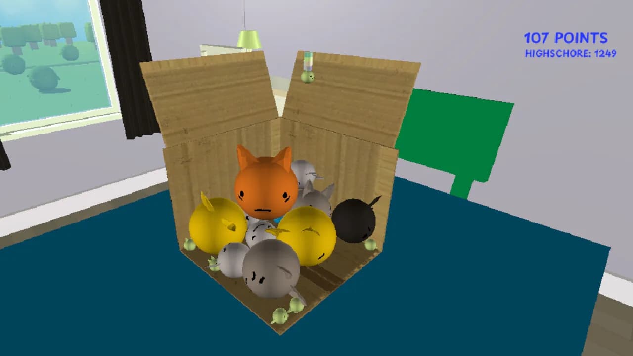 Fill the Cat Box! görsel 4