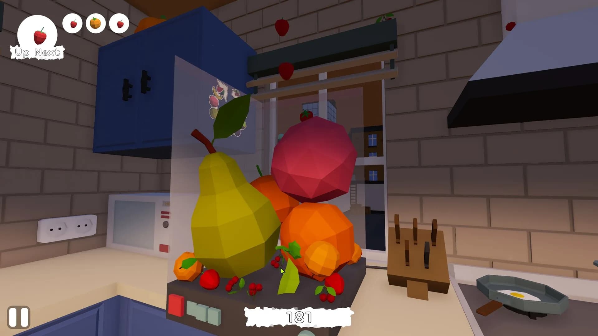 3D Watermelon Game görsel 3
