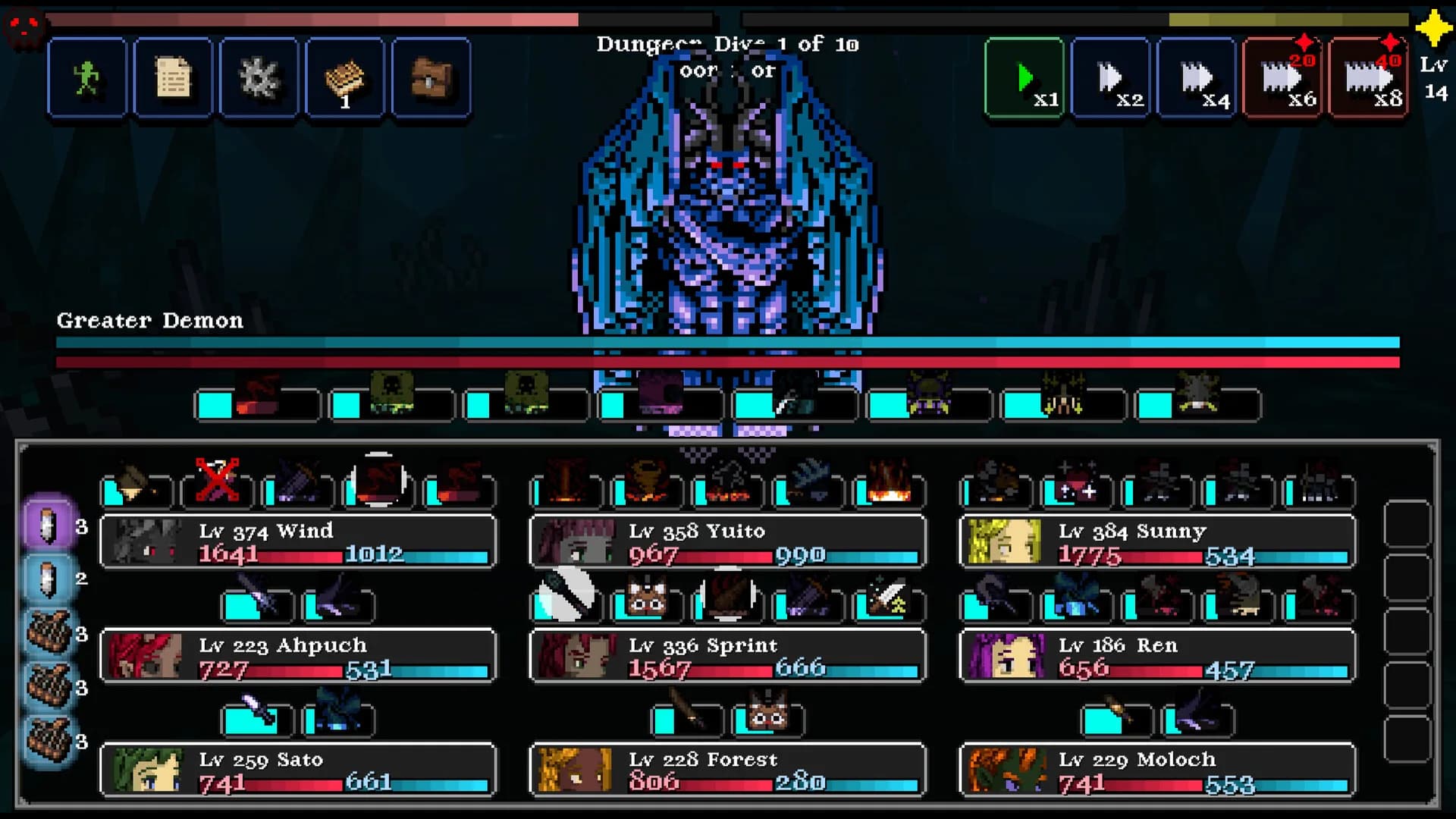 Legends of Dragaea: Idle Dungeons görsel 2