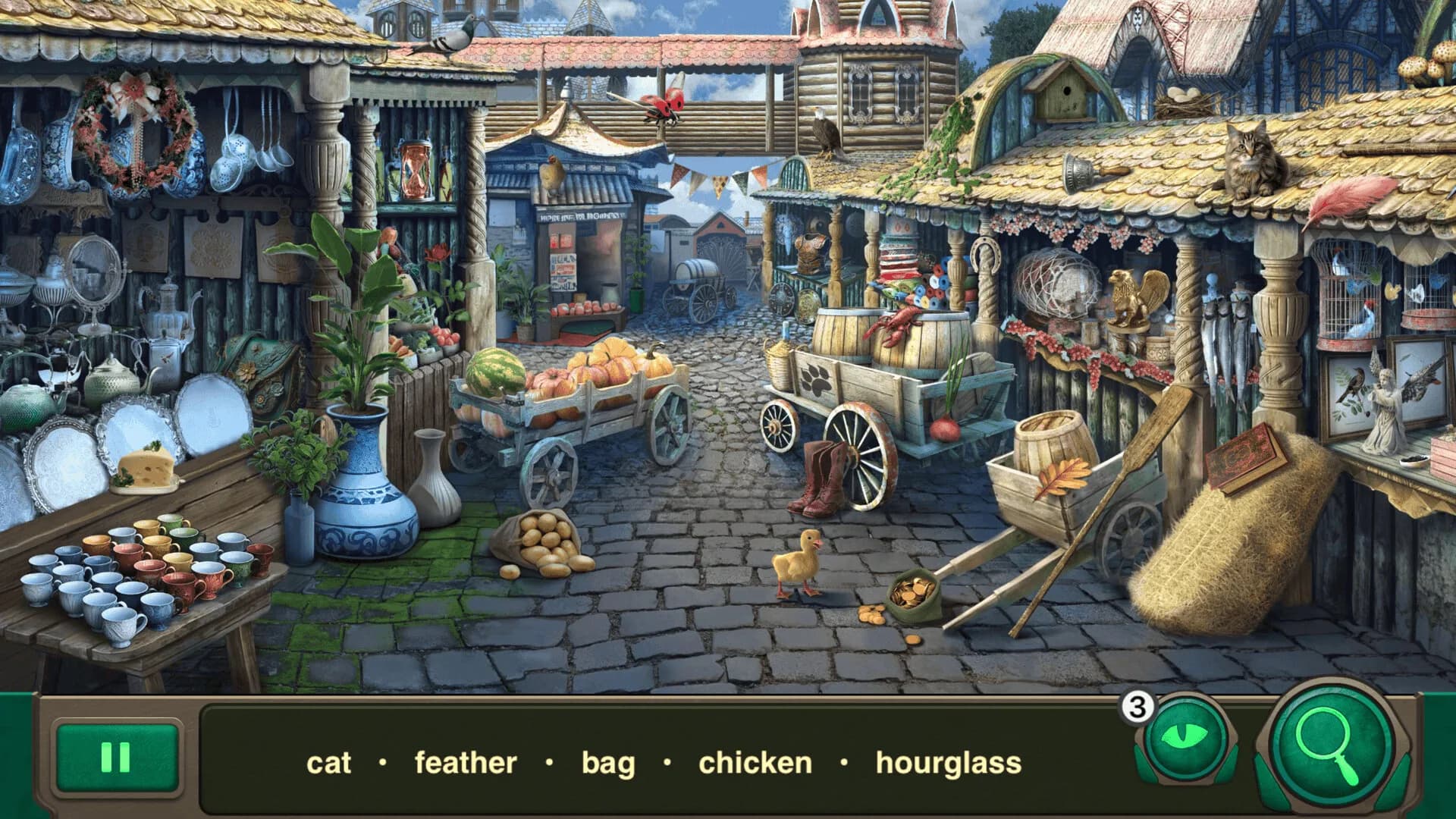 Magic of Runes: Hidden Objects görsel 2