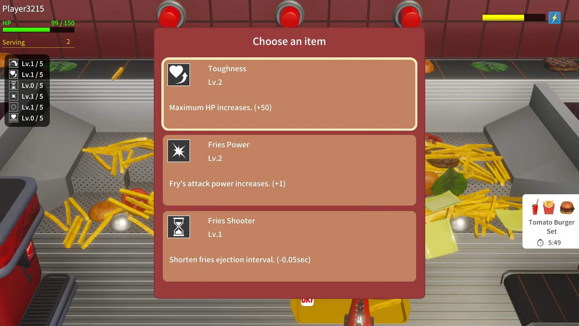 French Fries Pusher Friends görsel 5