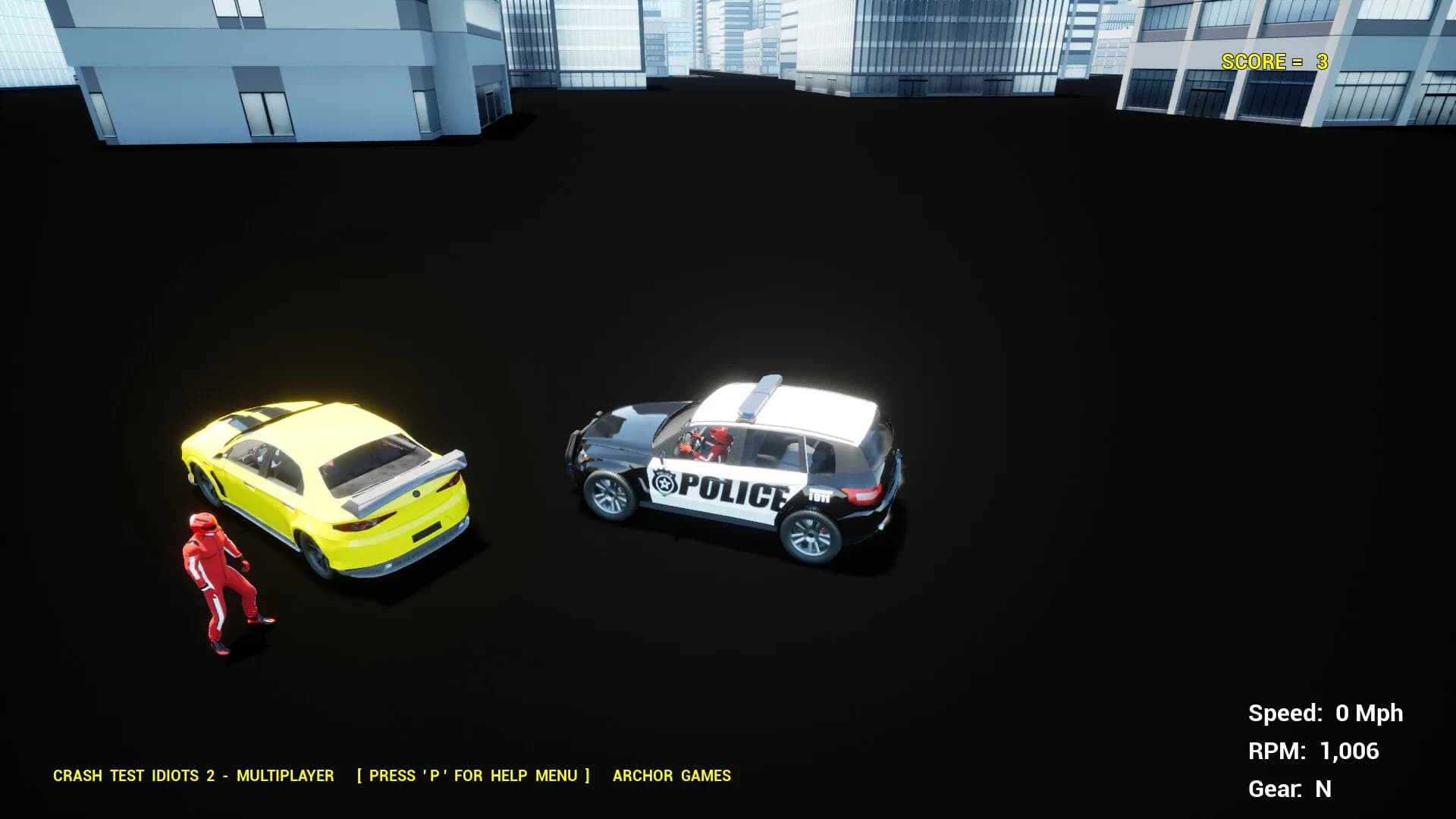 CRASH TEST IDIOTS 2 (MULTIPLAYER) görsel 4